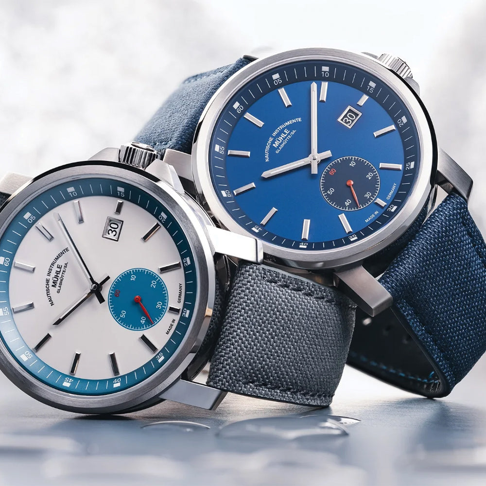  29er Big Small Seconds Automatic 42.4mm - White on Fabric Strap