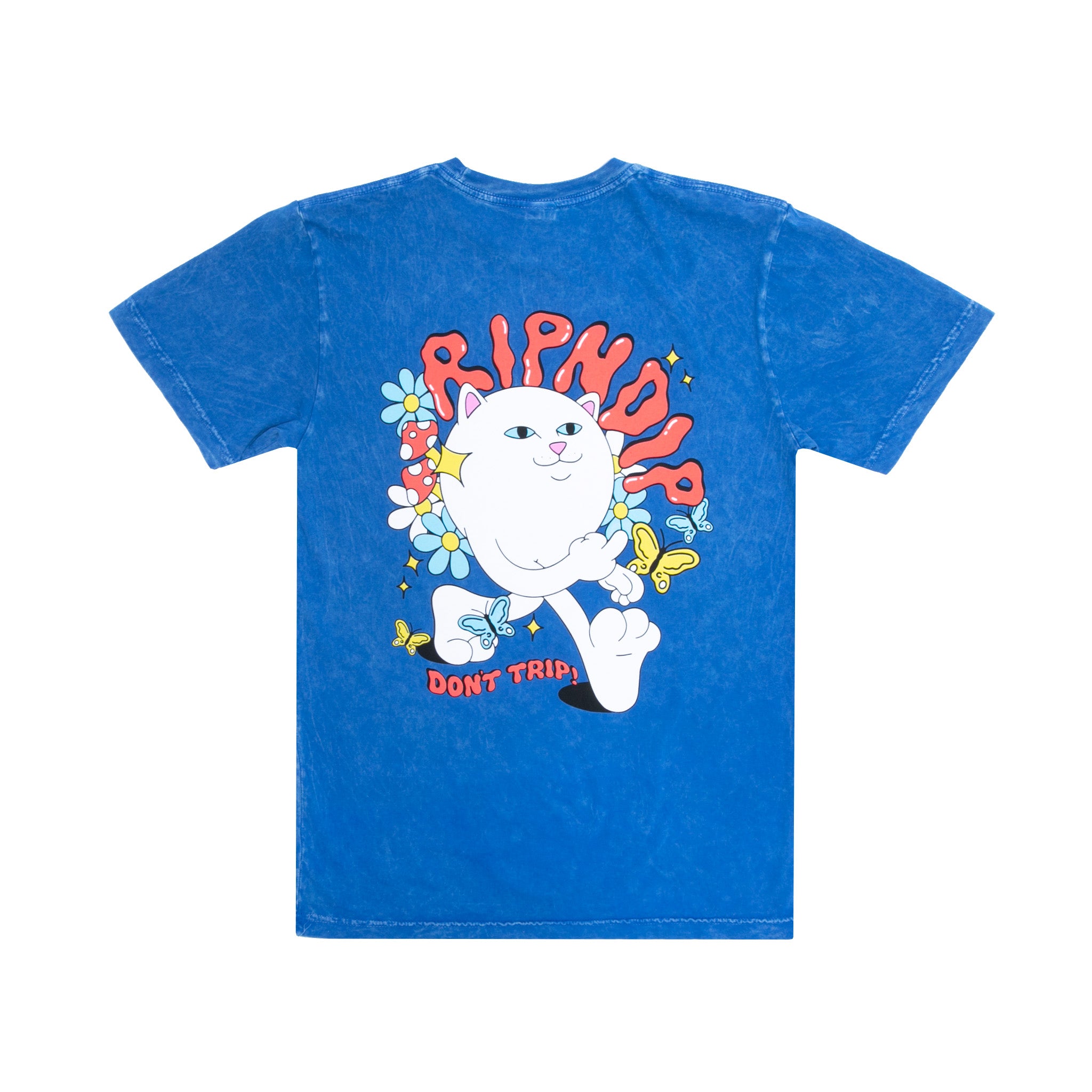  Dont Trip Tee (Cornflower Blue Mineral Wash)、mySite、merchandisen