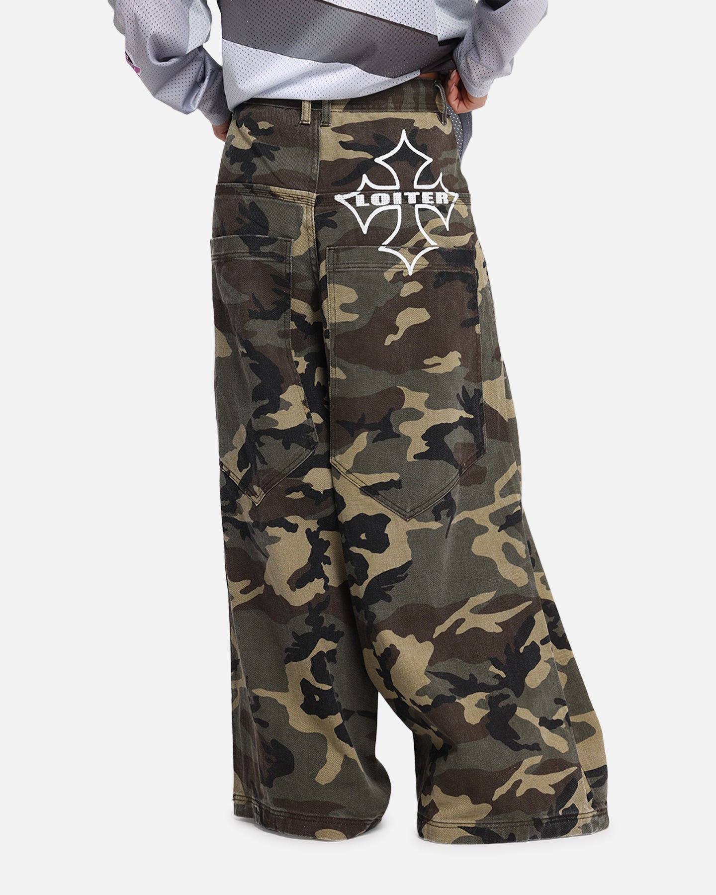 Loiter Skate Jeans Woodland Camo、mySite、zt4zffjzw