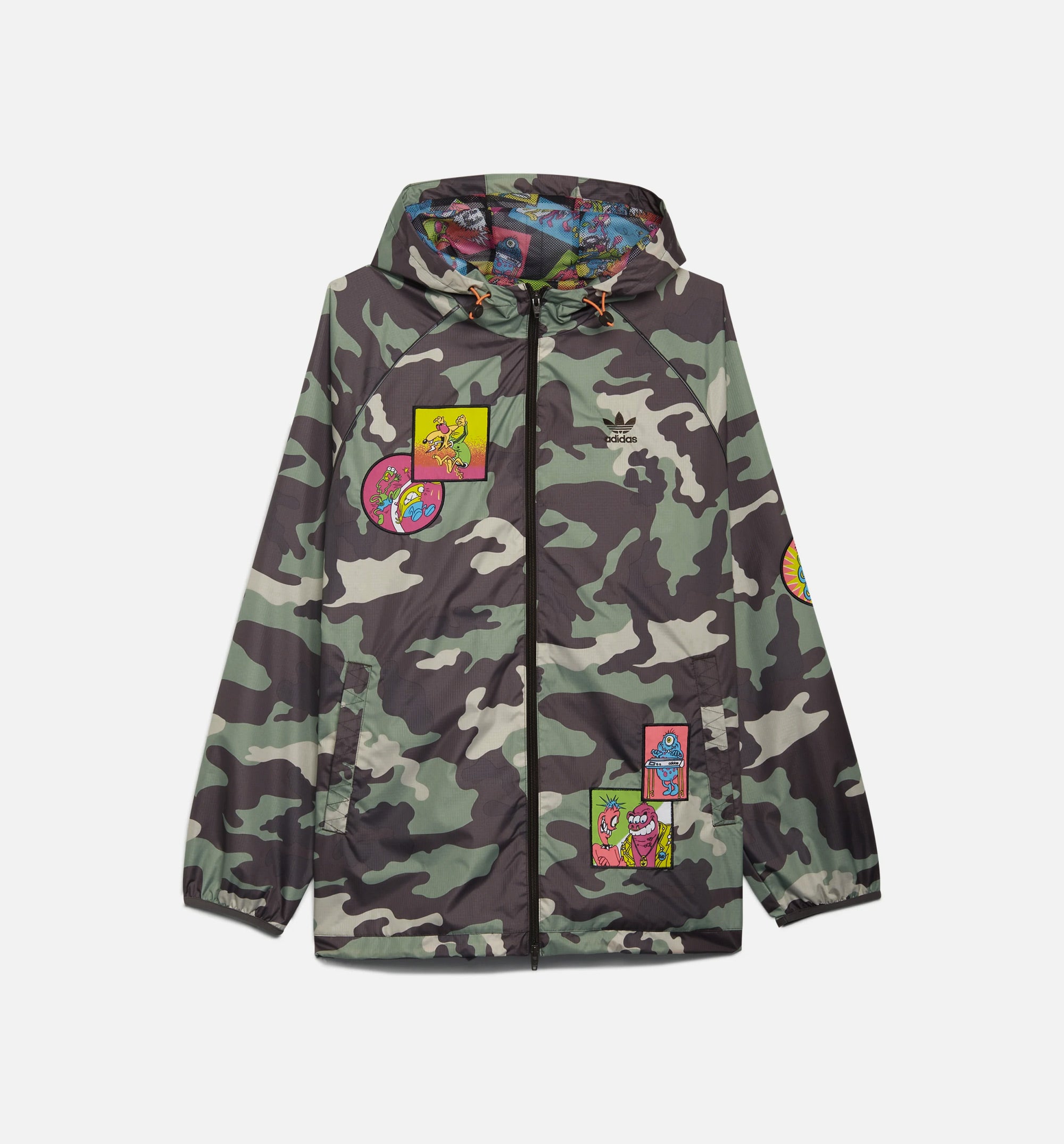Jeremy Scott Windbreaker Mens Jacket - Multi、mySite、dreamappss