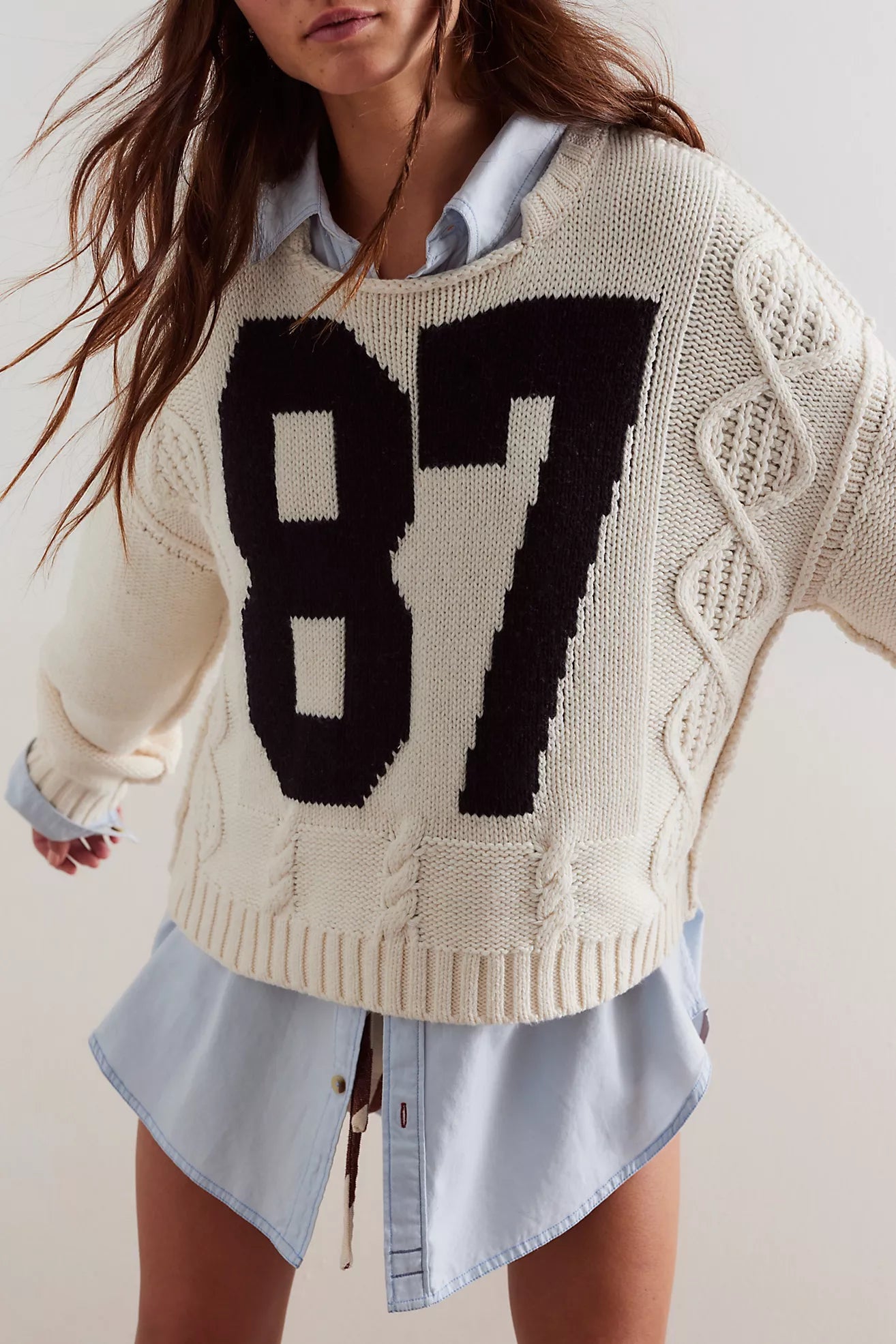 We The Free People 87 Pullover Sweater、mySite、garagedoors4me