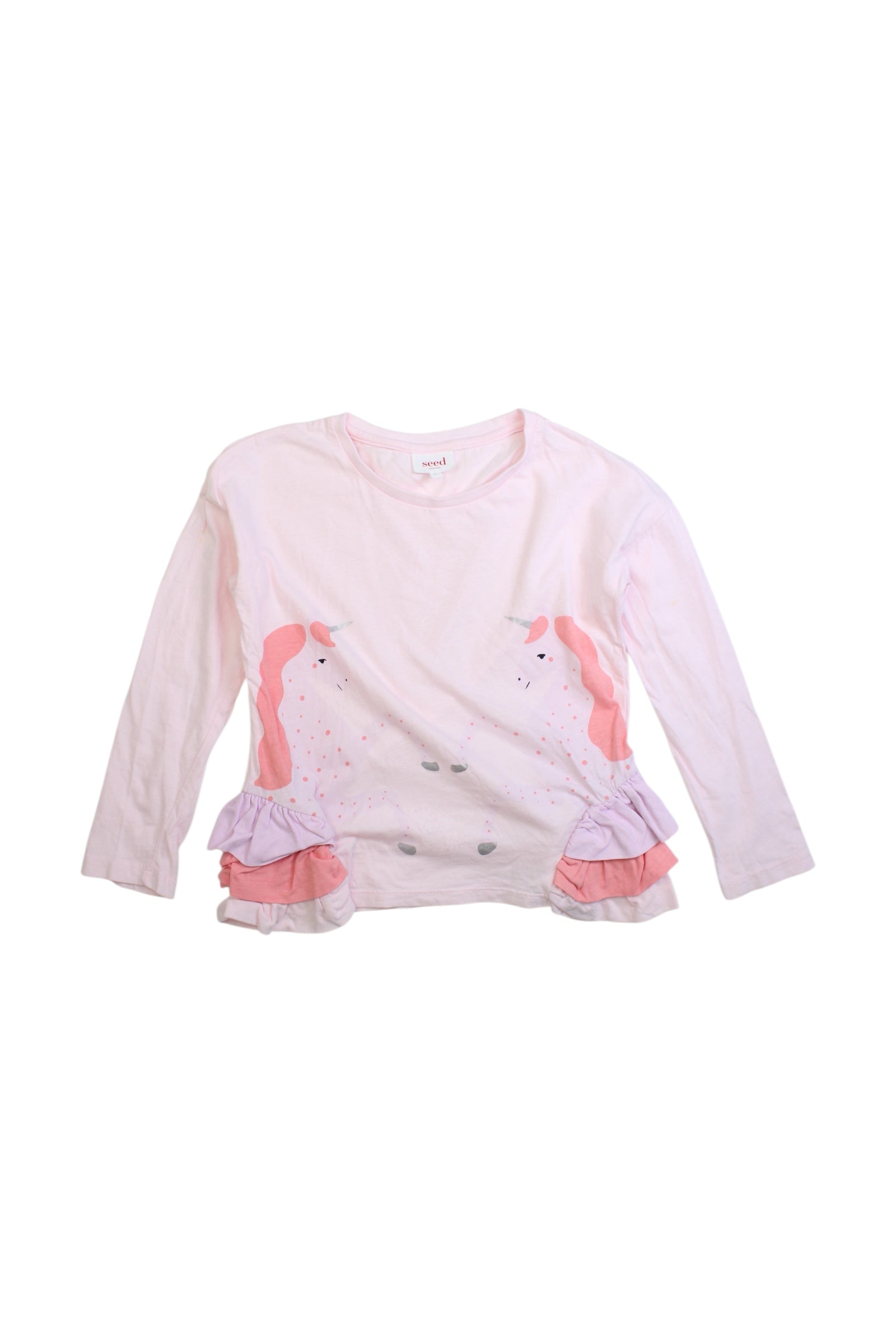 Seed Long Sleeve Unicorn Top 7Y、mySite、g9winljtr