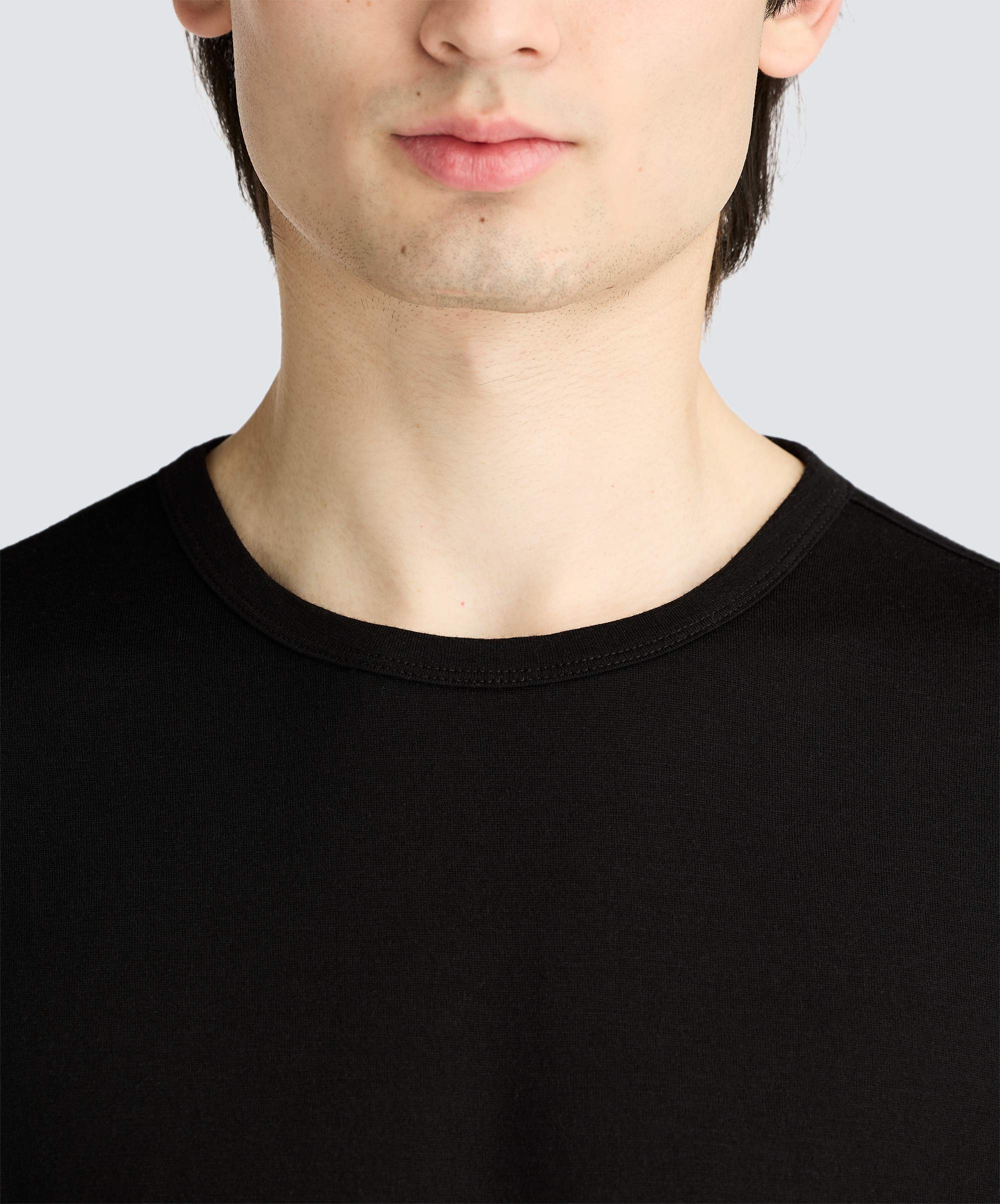 Men's Tall Merino Crew Neck T-Shirt、mySite、noshort