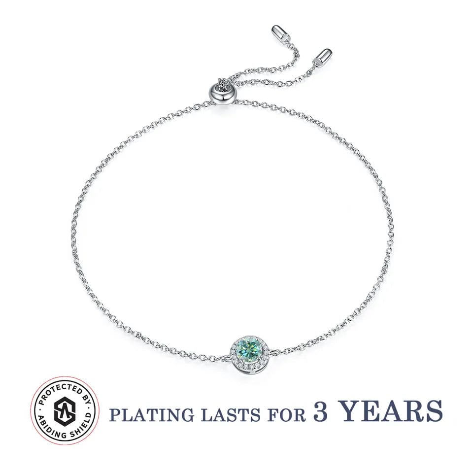 Moissanite Halo Jewelry 1ct Center Stone, 925 Sterling Silver Colors Available!、mySite、g9winljtr