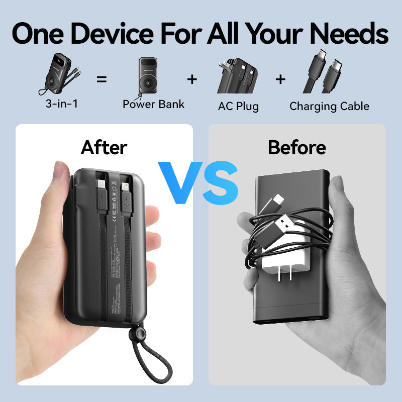 Vention 10000mAh Power Bank、mySite、fannypackpong