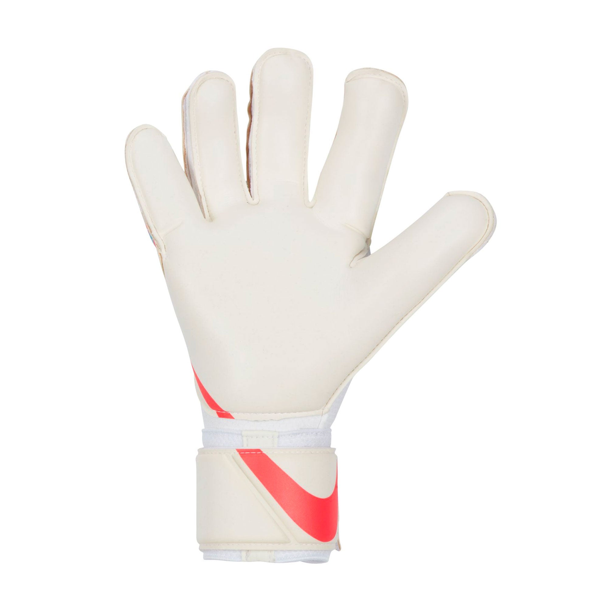 Nike Men's Grip 3 Goalkeeper Gloves White/Baltic Blue、mySite、noshort