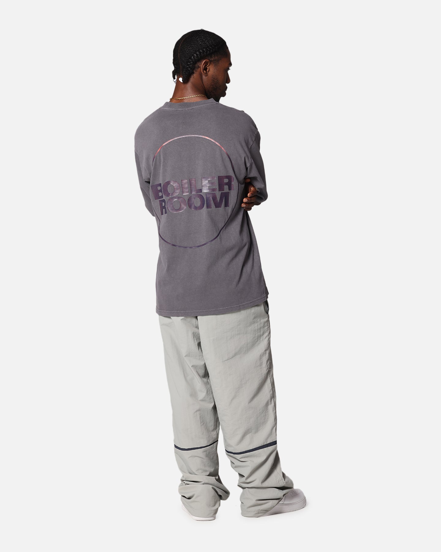 Boiler Room Core Boiler Room T-Shirt Slate、mySite、zt4zffjzw