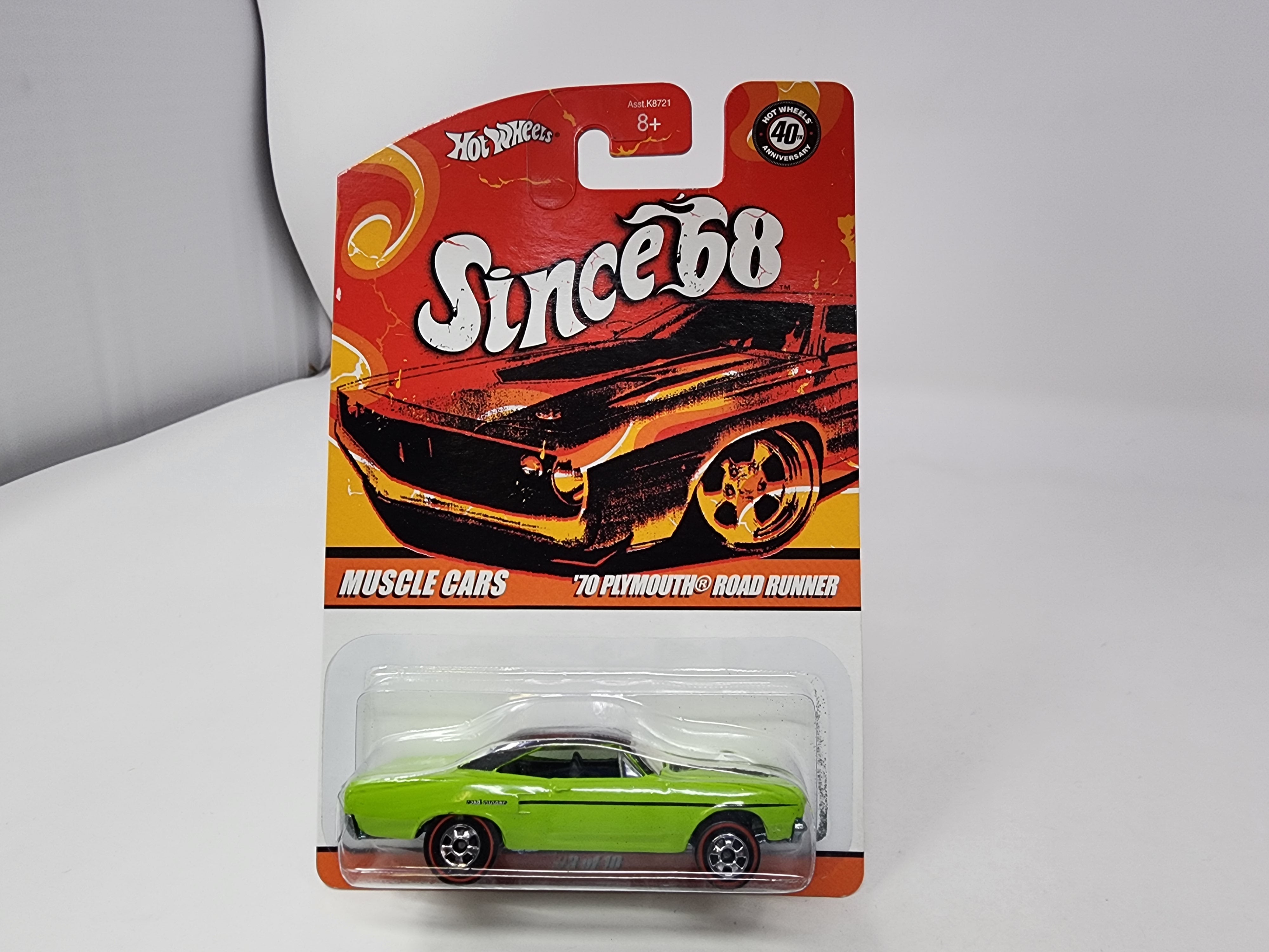 '70 Plymouth Road Runner * Green * Hot Wheels Since 68、mySite、hgirdovlk