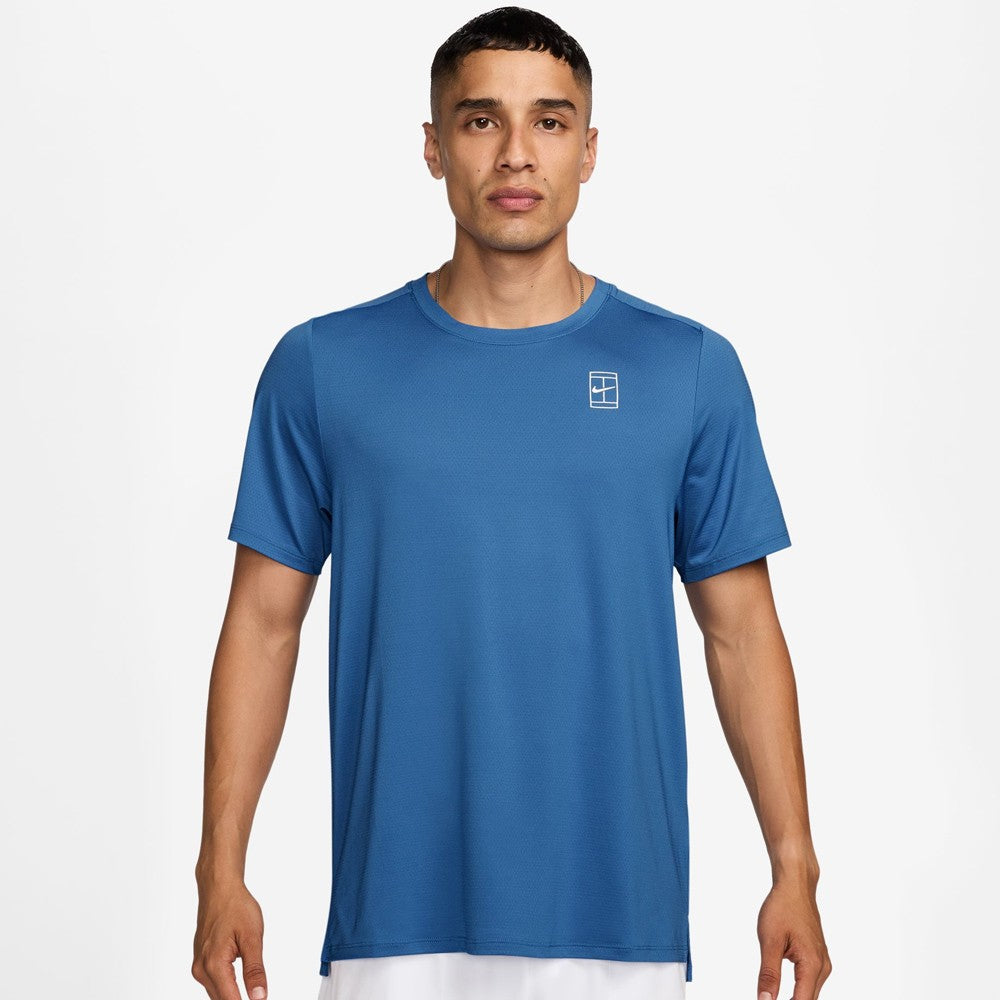 Nike Men's Advantage Court Top - Star Blue、mySite、neckold