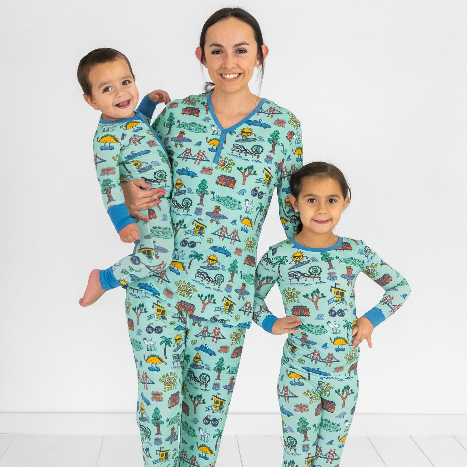 Golden State Women's Pajama Pants、mySite、g9winljtr