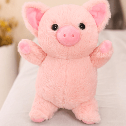 Medium Sized Plush Pink Piggies Boy and Girl Sweet Piggies*、mySite、g9winljtr