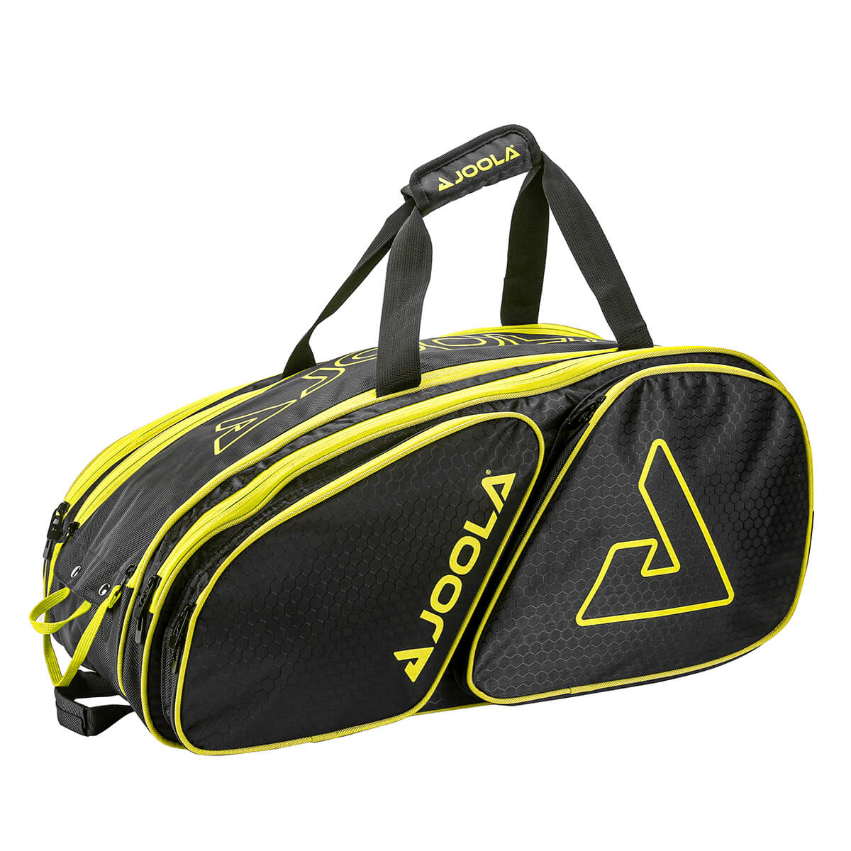 JOOLA Tour Elite Pickleball Bag (Black/Yellow)