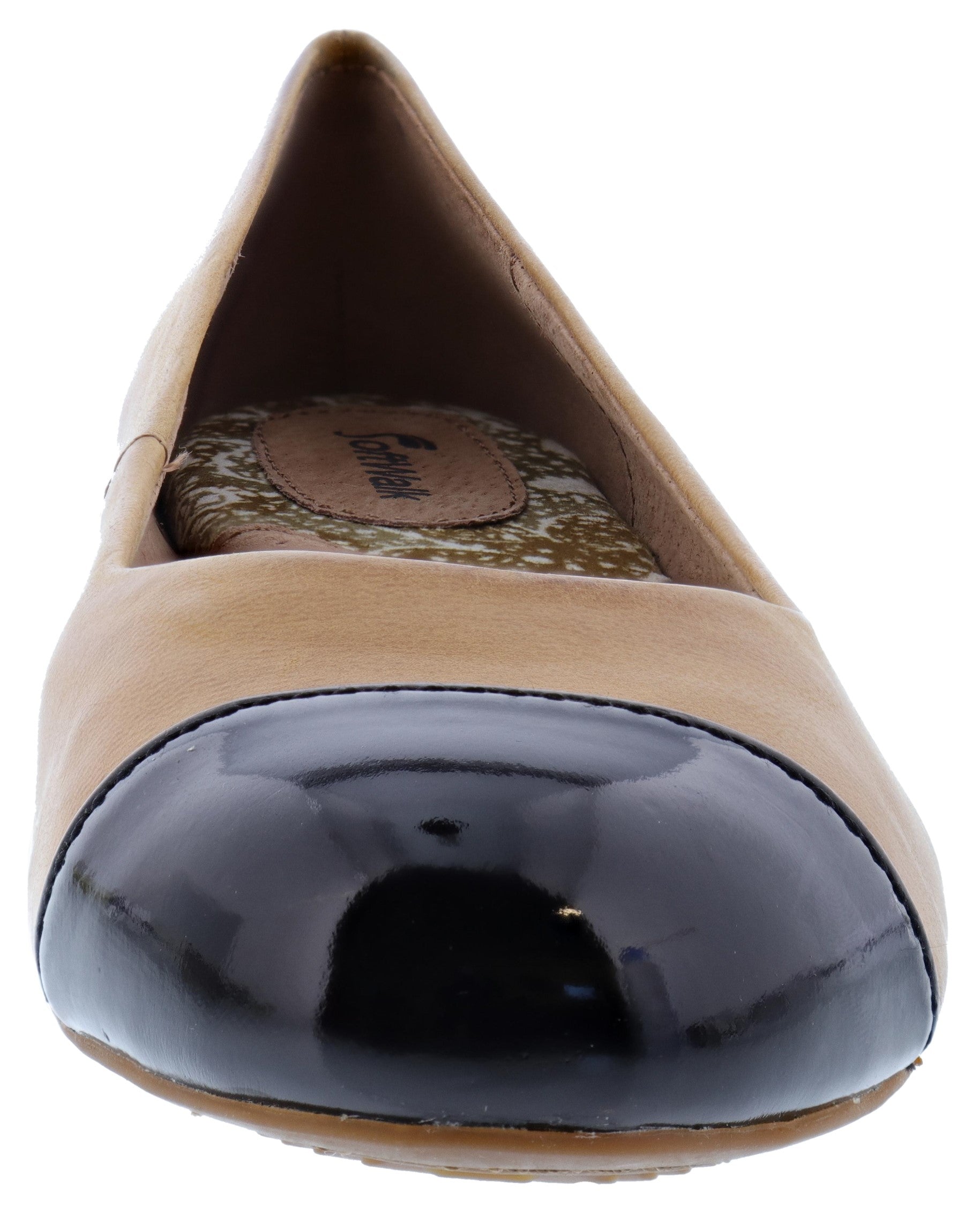 Softwalk Women's Napa Wide Width Slip On Ballerina Flats、mySite、dreamappss