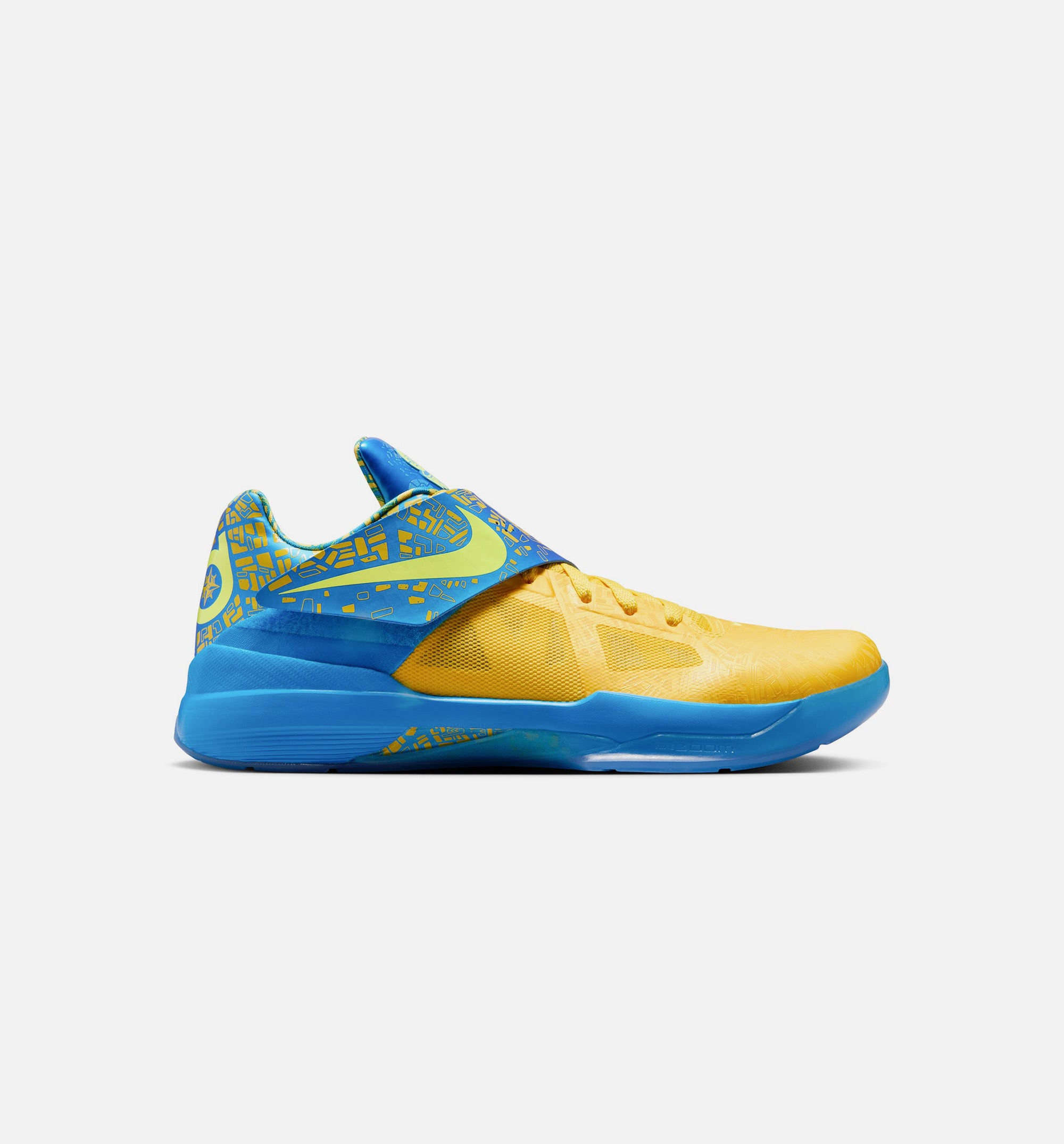 Zoom KD 4 Photo Blue Mens Lifestyle Shoe - Photo Blue/Tour Yellow、mySite、dreamappss