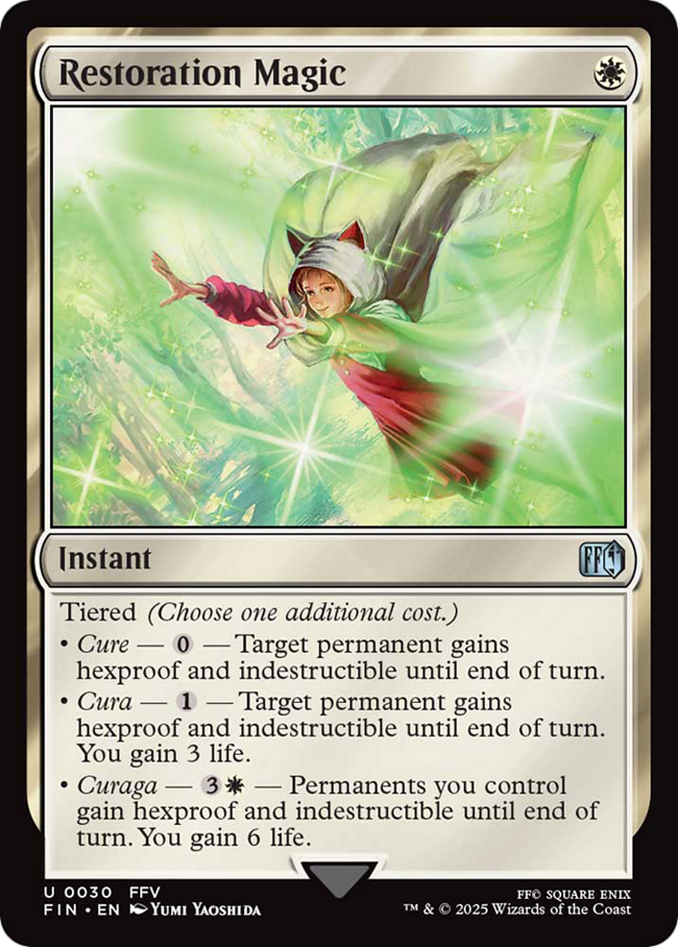 Restoration Magic FINAL FANTASY、mySite、waistdrama