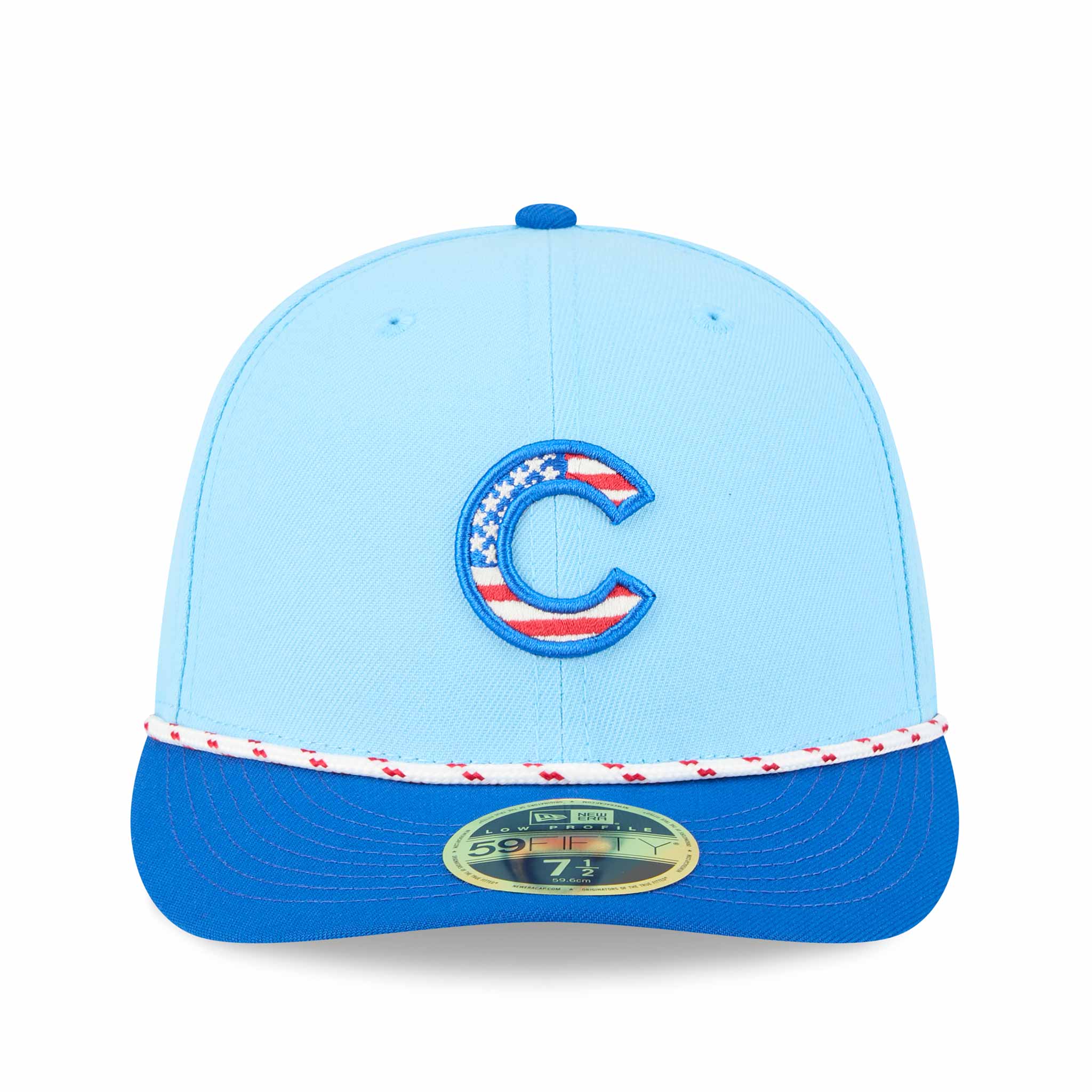 Chicago Cubs New Era 2025 Fourth of July 59FIFTY Low Profile Rope Fitted Cap、mySite、vikingsvslions