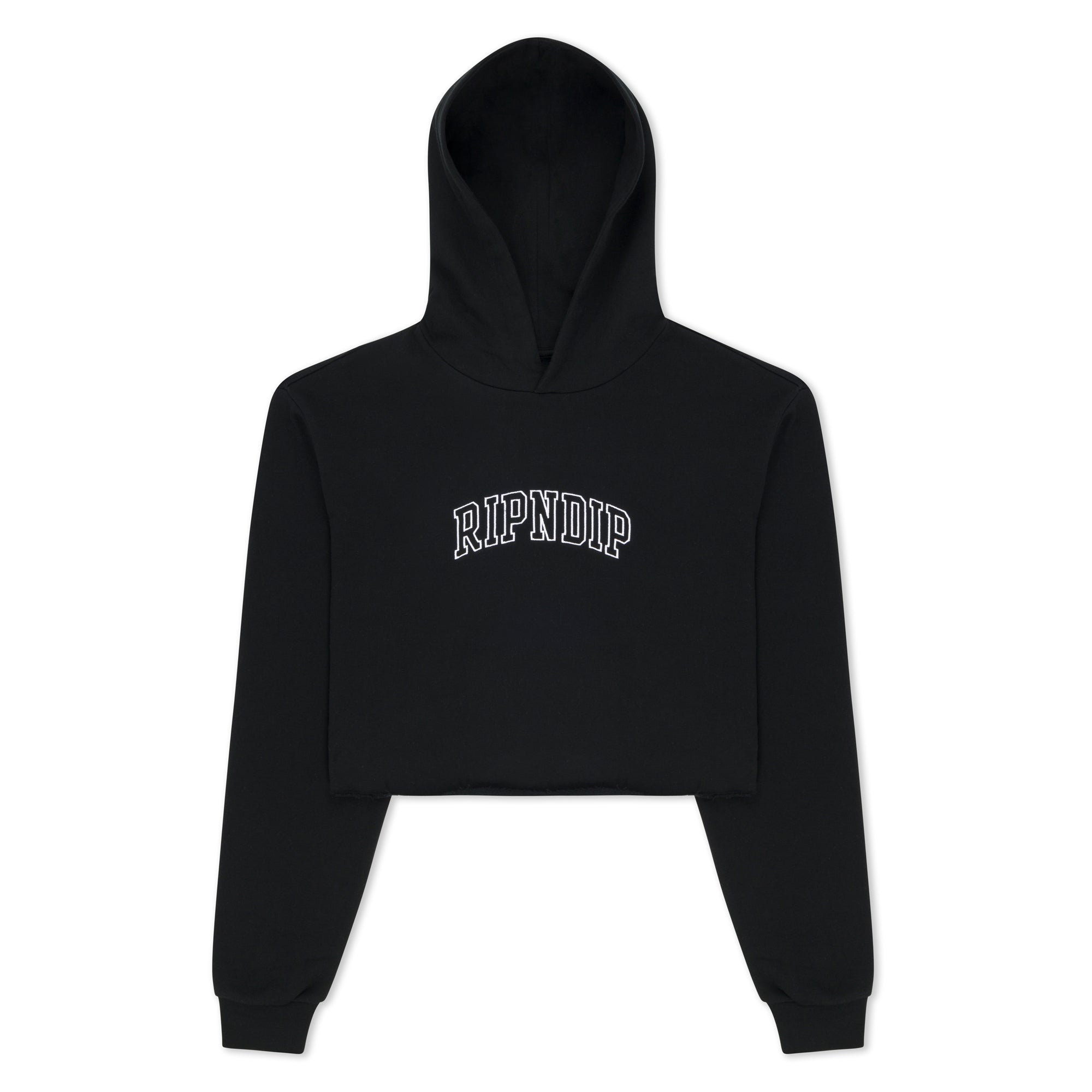 Team Spirit Cropped Hoodie (Black)、mySite、merchandisen