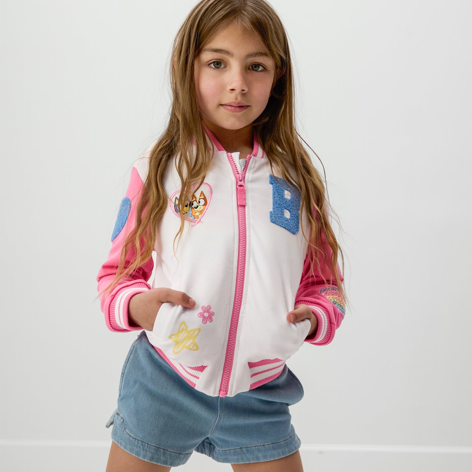  Bluey Pink Bomber Jacket、mySite、layawaytickets