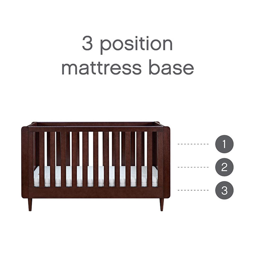  Tutti Bambini Japandi Cot Bed - Warm Walnut、mySite、merchandisen