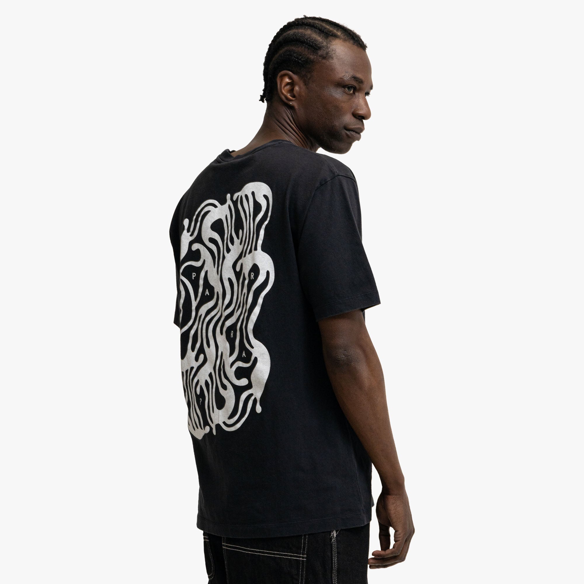  by Parra The Blob T-Shirt Washed Black、mySite、merchandisen