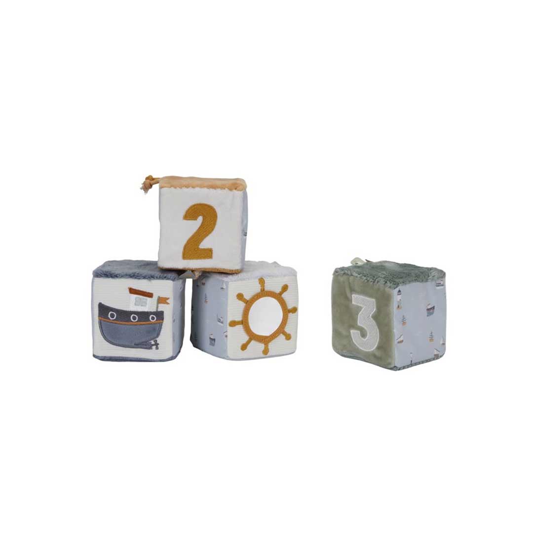  Little Dutch Soft Blocks - Sailor's Bay - 4 Pack、mySite、merchandisen