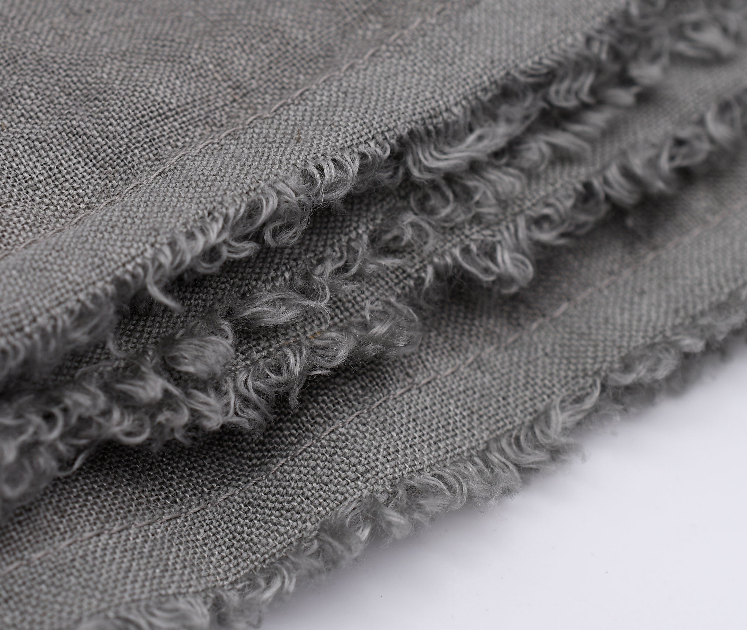 Linen Scarf - Grey、mySite、topwebapps
