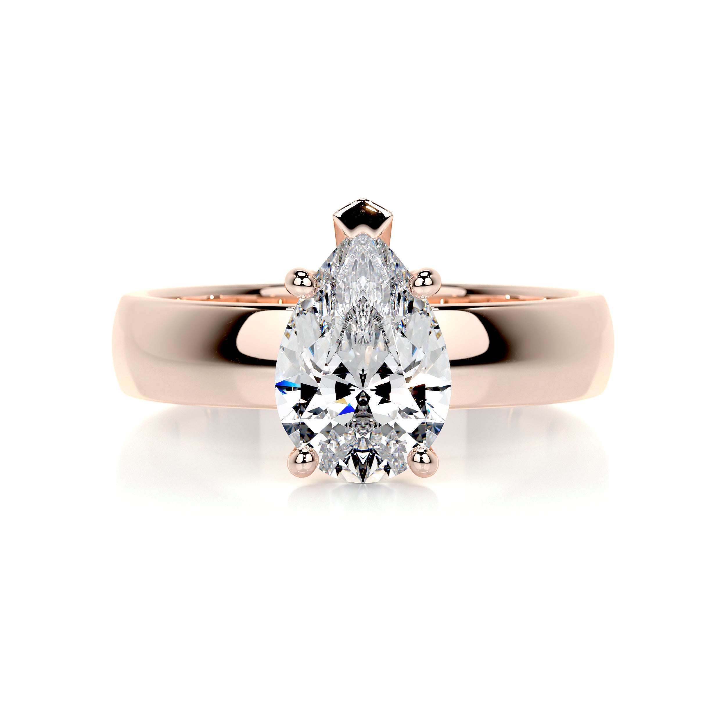 Hannah Diamond Engagement Ring -14K Rose Gold、mySite、hinf8tx79