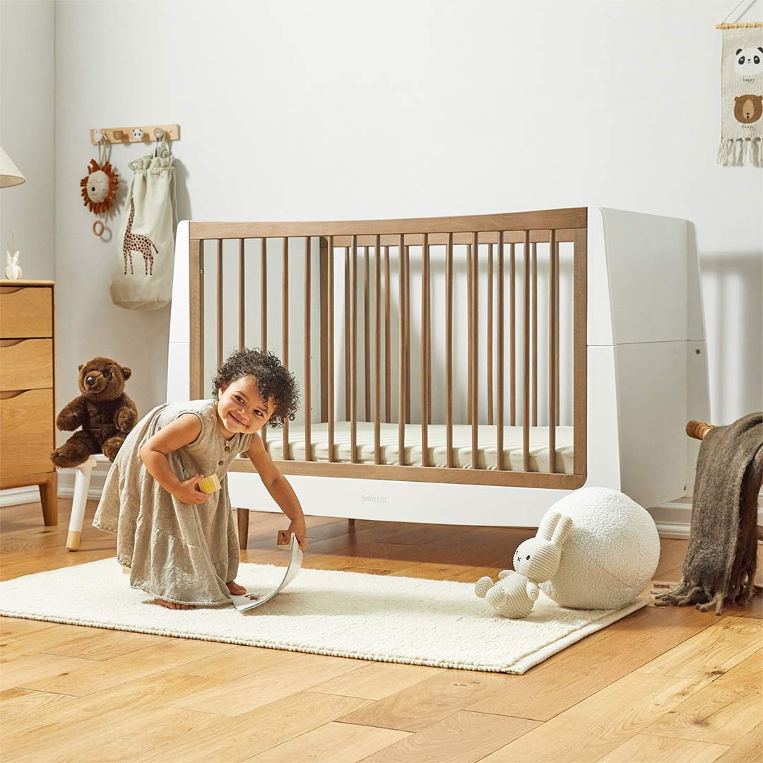  SnuzKot Cot Bed - The Natural Edit - Walnut、mySite、merchandisen