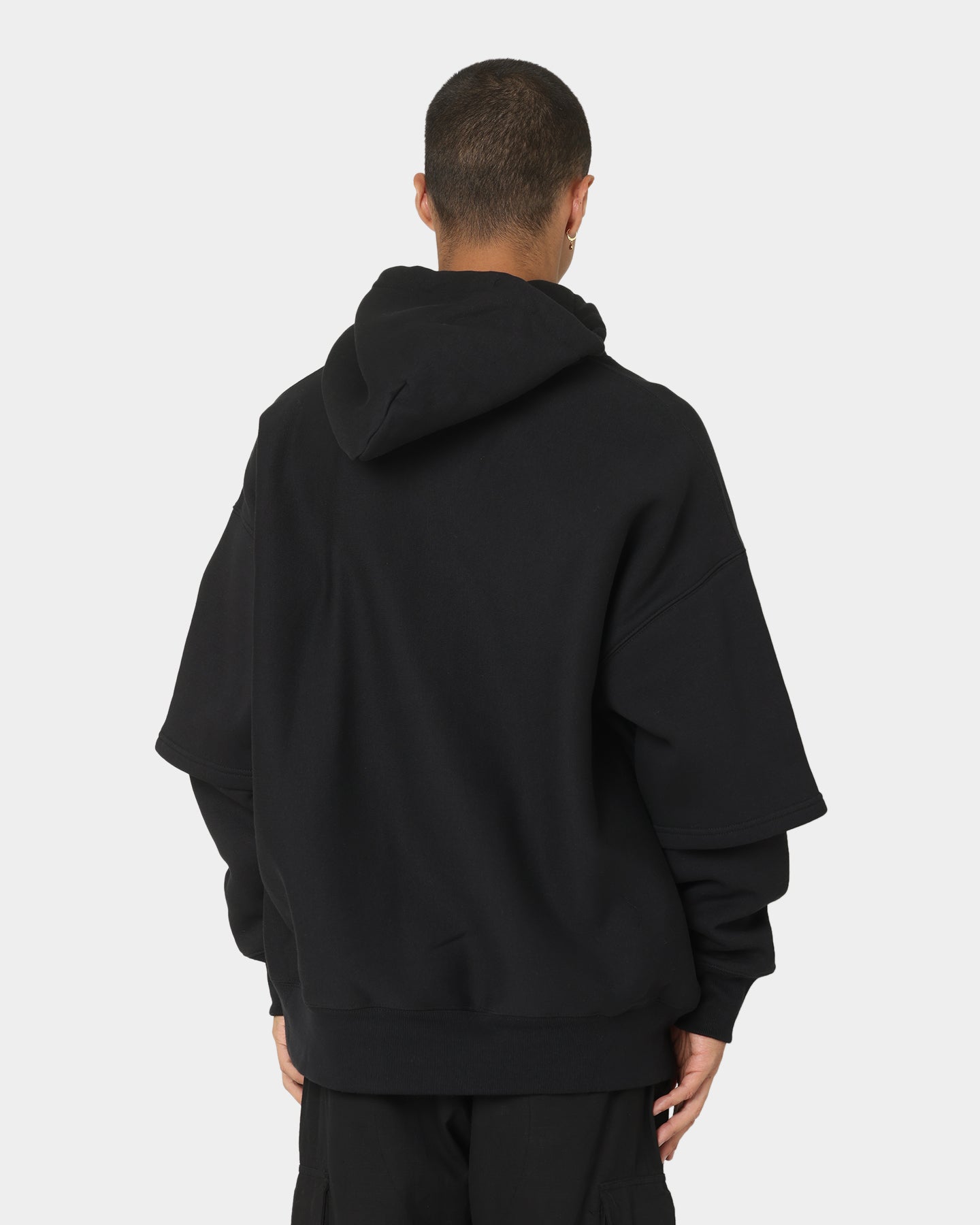 Champion Reverse Weave Double Layer Hoodie Black/Gold、mySite、zt4zffjzw