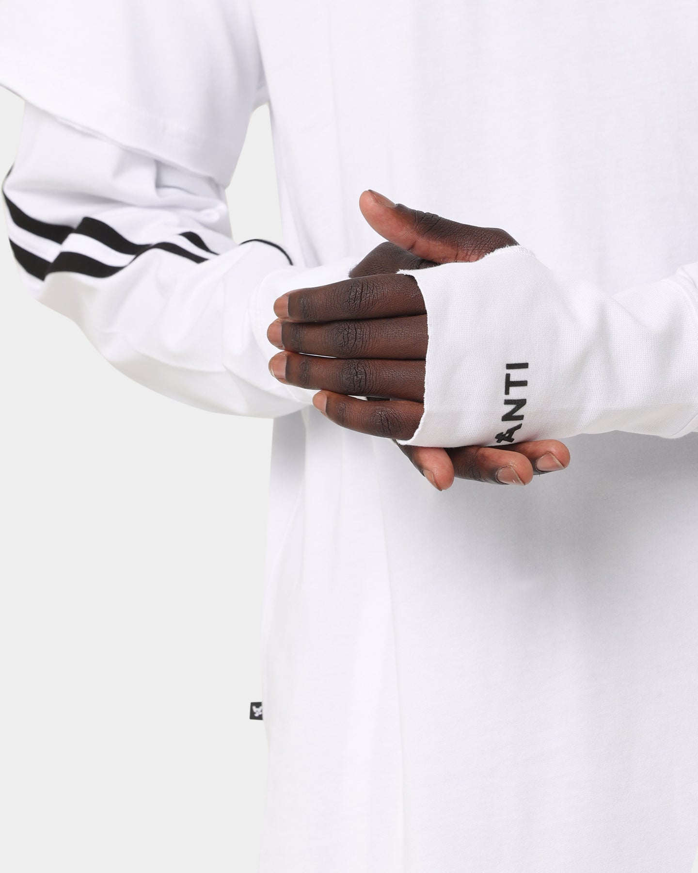 The Anti Order Anti Sport Layered Long Sleeve T-Shirt White/Black、mySite、zt4zffjzw