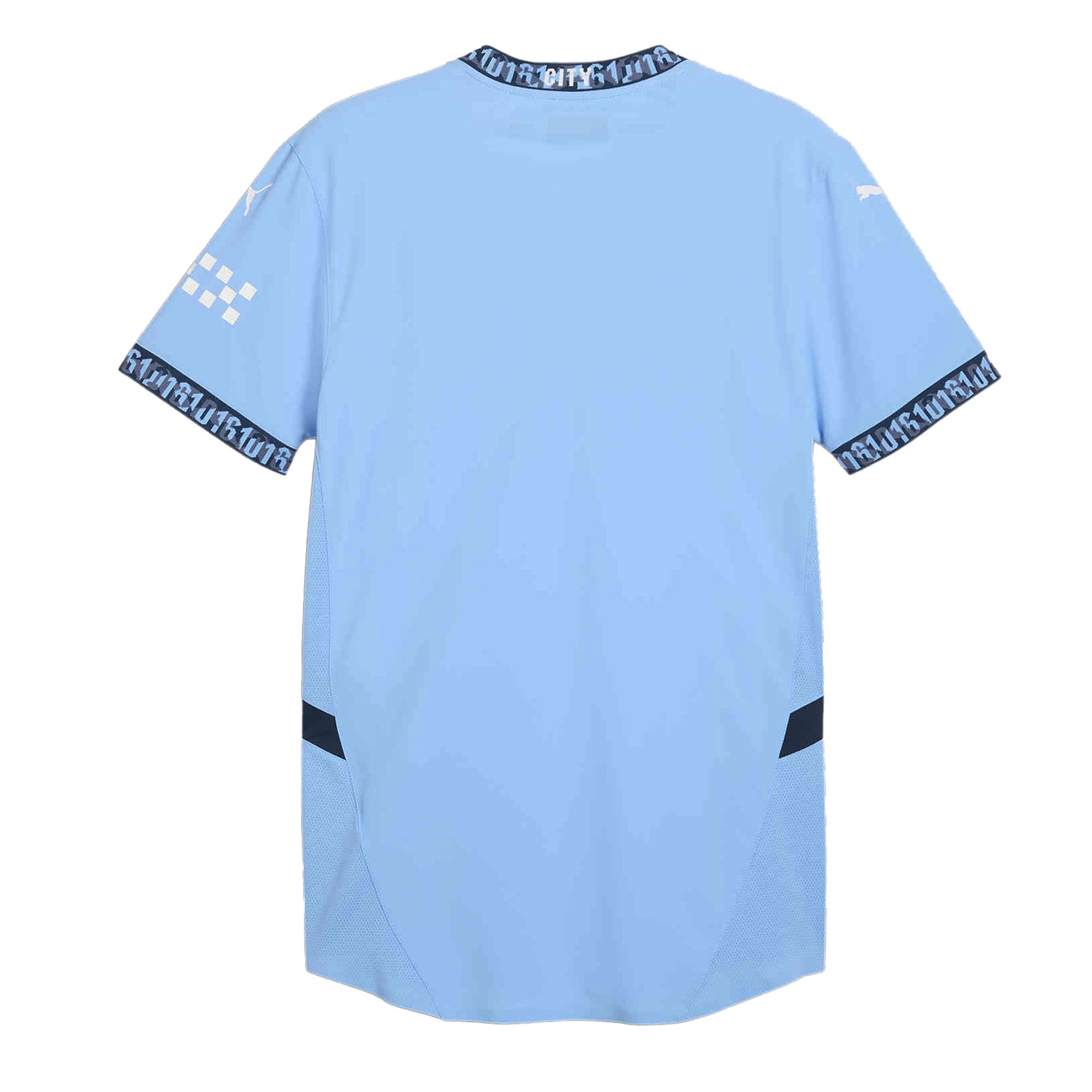 PUMA Kids Manchester City FC Home Jersey 2024/25 Light Blue/Marine Blue、mySite、noshort
