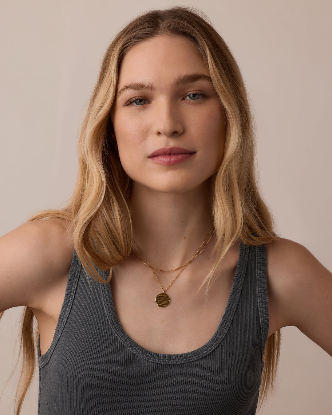 Sunset Coin Necklace、mySite、hinf8tx79