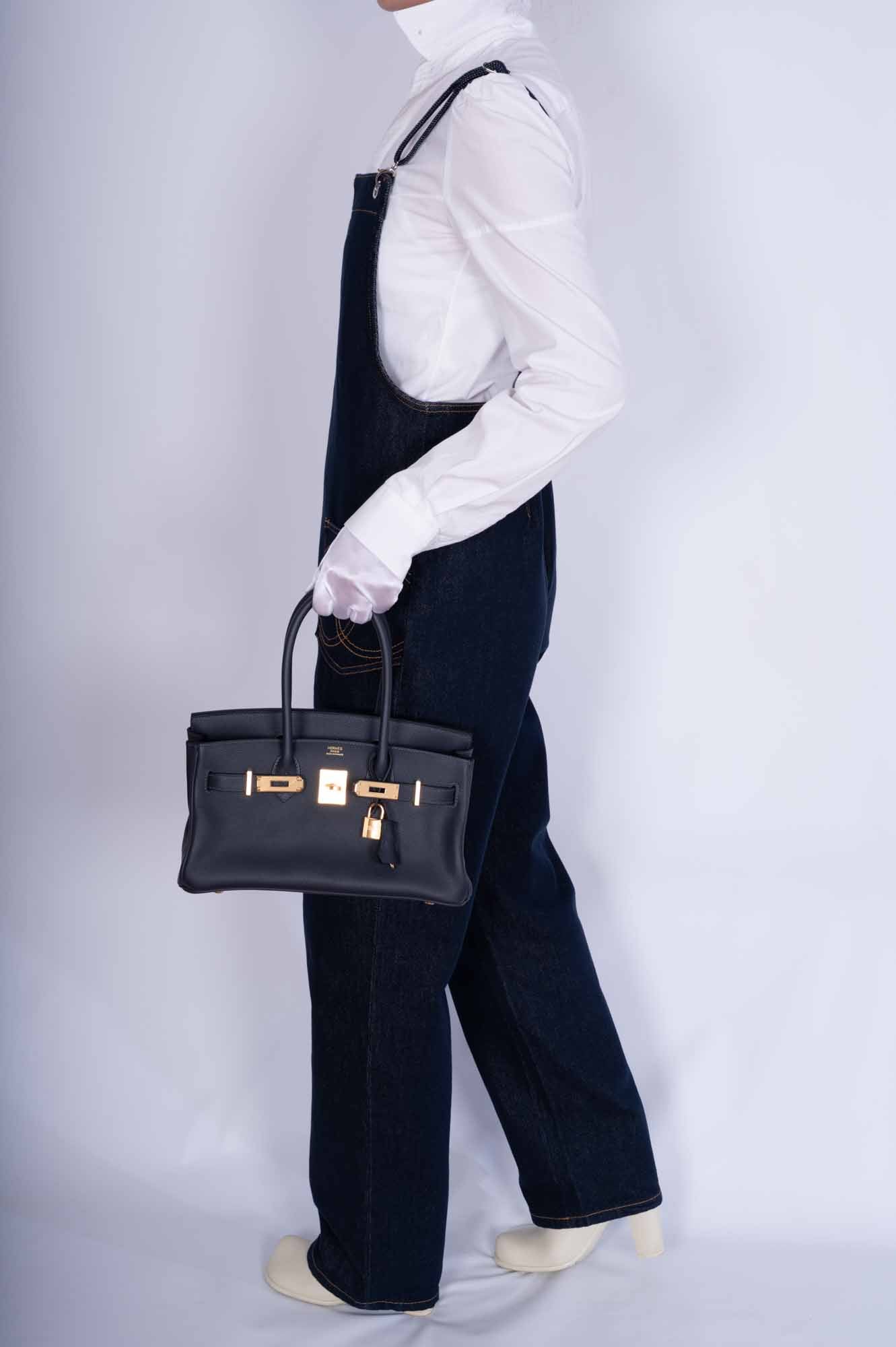 Hermès Birkin Shoulder Light 29 in Black Caban Evercolor Gold Hardware、mySite、garminoutage.com
