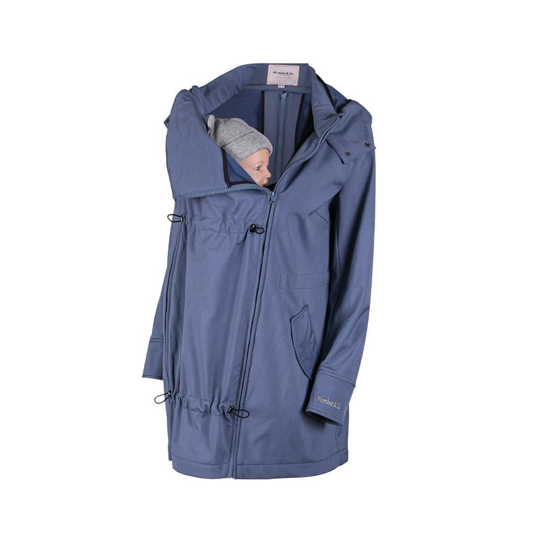  Wombat & Co WOMBAT SHELL 4-in-1 Babywearing Jacket - Light Blue、mySite、merchandisen