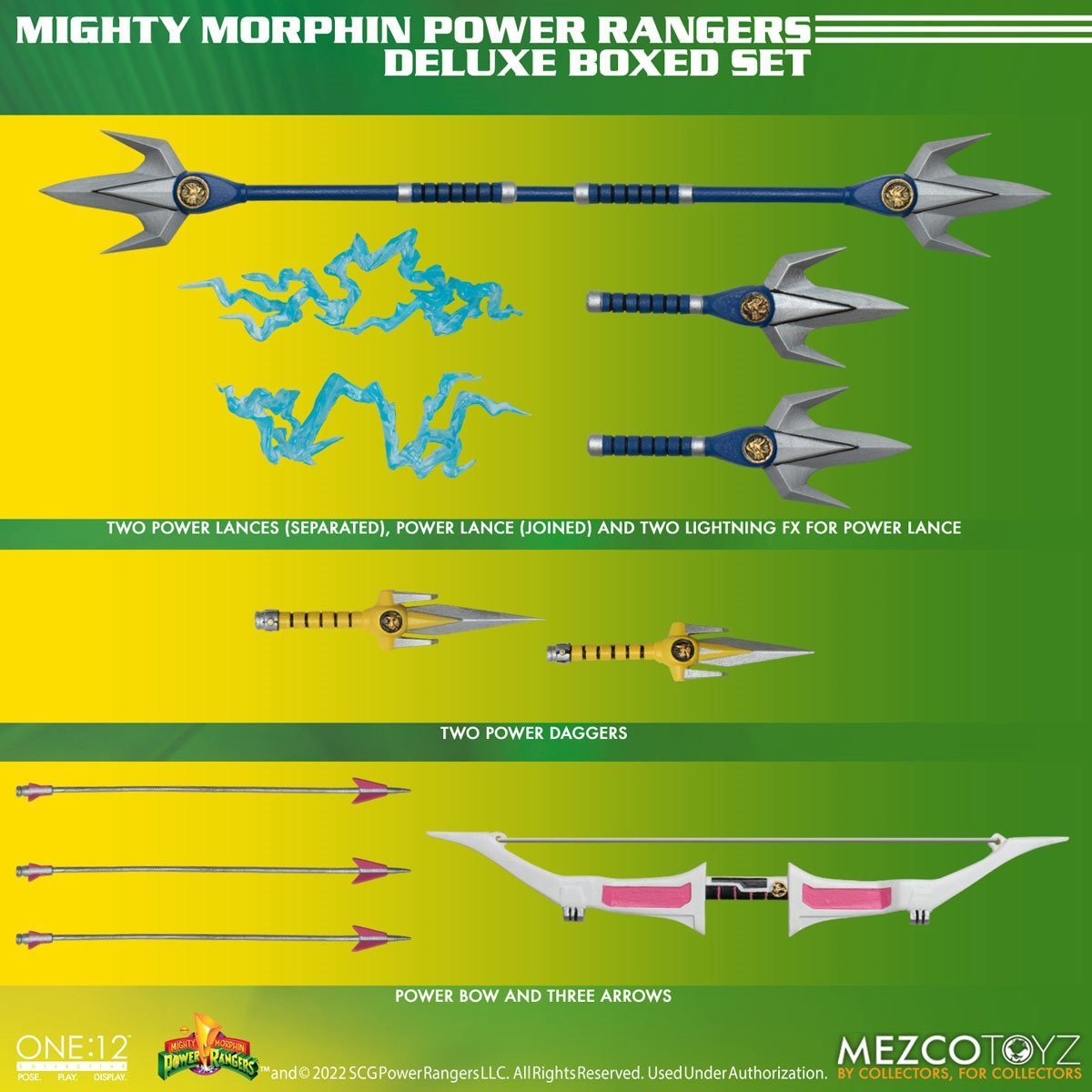 Mighty Morphin Power Rangers Mezco One:12 Collective Deluxe Box Set、mySite、hgirdovlk