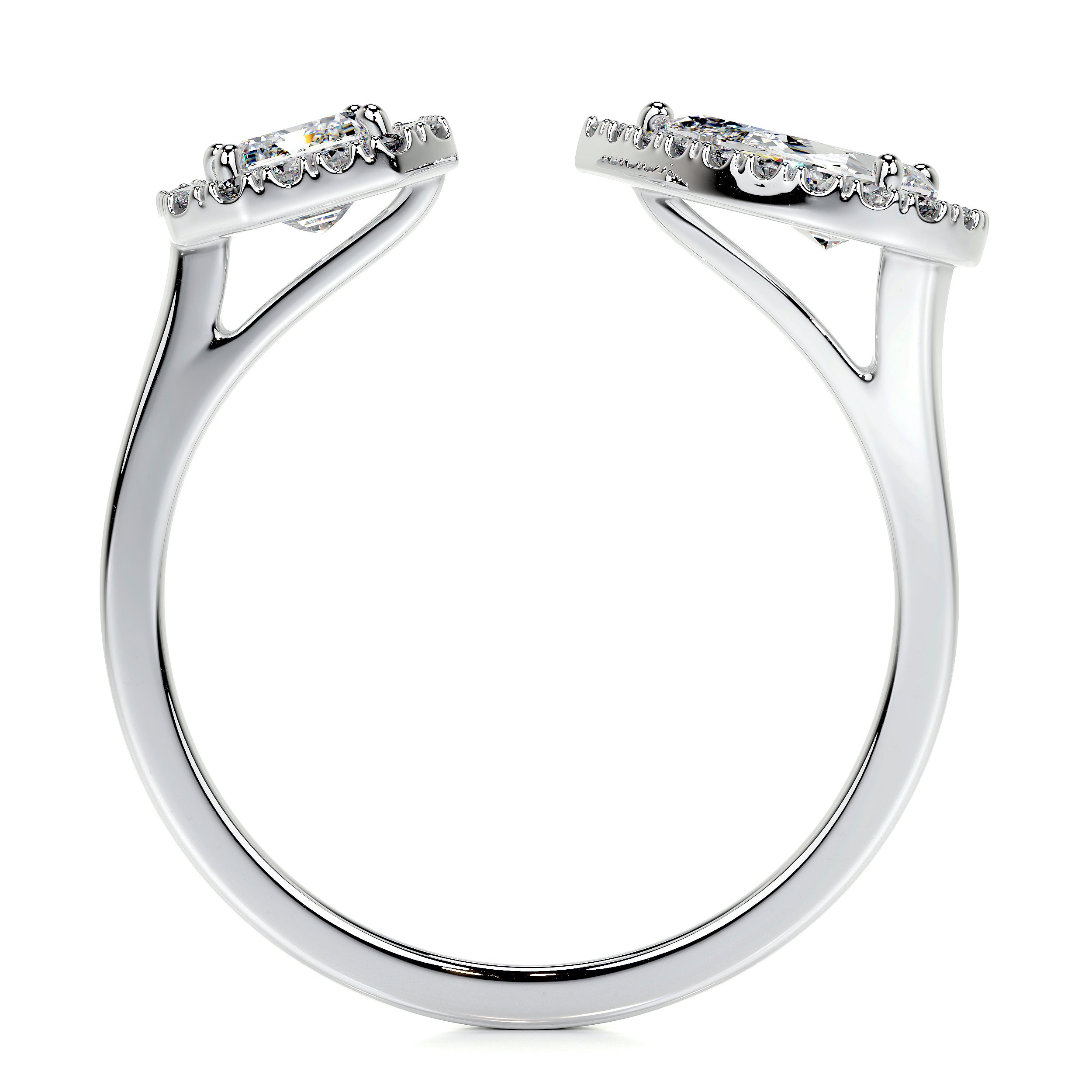 Edith Lab Grown Diamond Wedding Ring (1.2 Carat) -18K White Gold、mySite、hinf8tx79