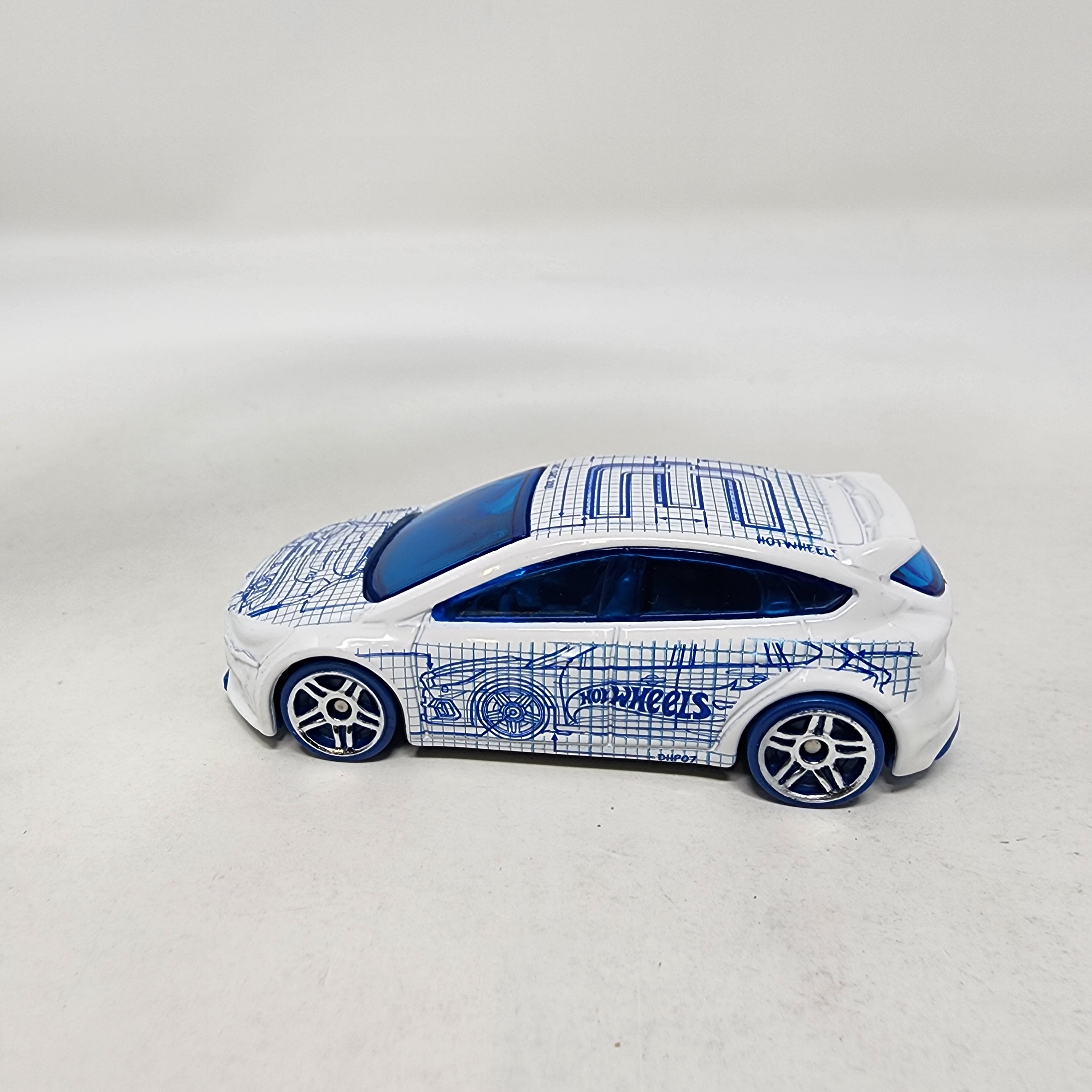 Ford Focus RS w/ Silver PR5 Rims * Hot Wheels Loose、mySite、hgirdovlk