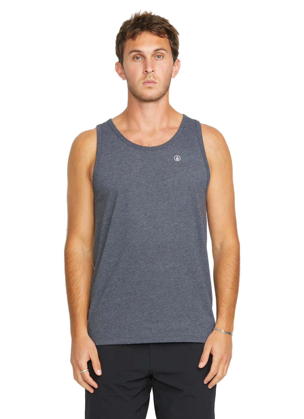 Volcom Men's Solid Heather Tank、mySite、noshort