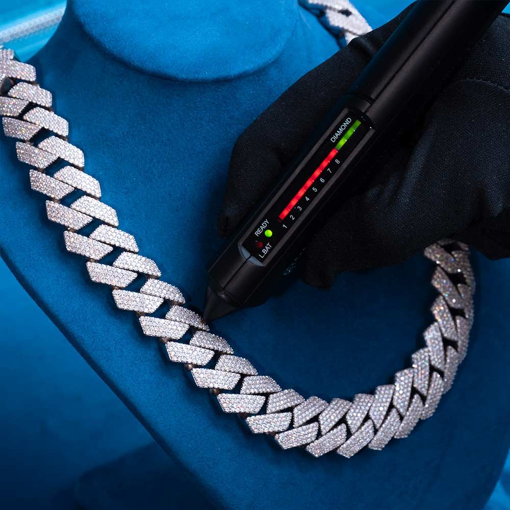 Moissanite Cuban Link Chain 14K Gold (ALL SIZES)、mySite、hinf8tx79