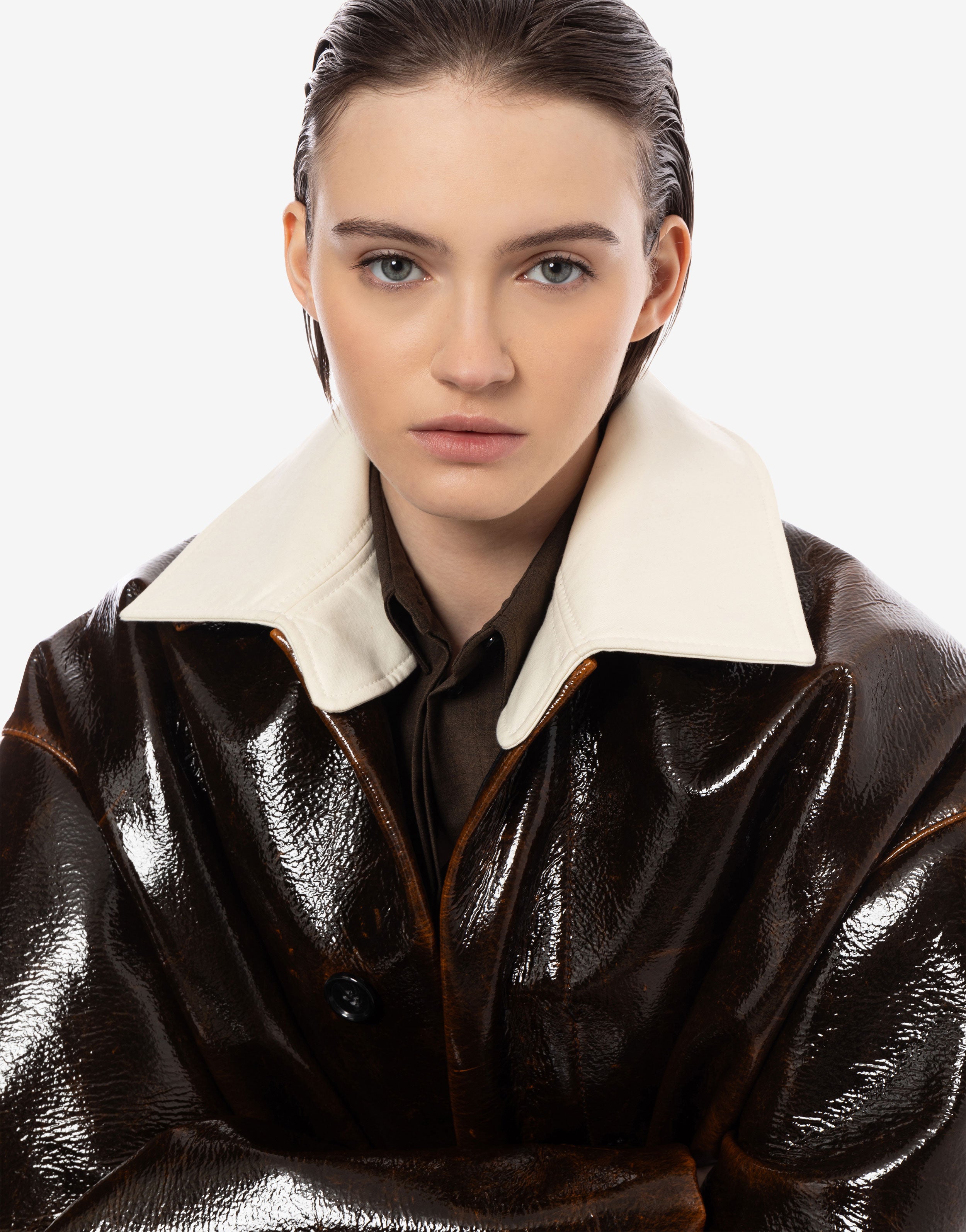 Cappotto in lana spalmata、mySite、aoinhome