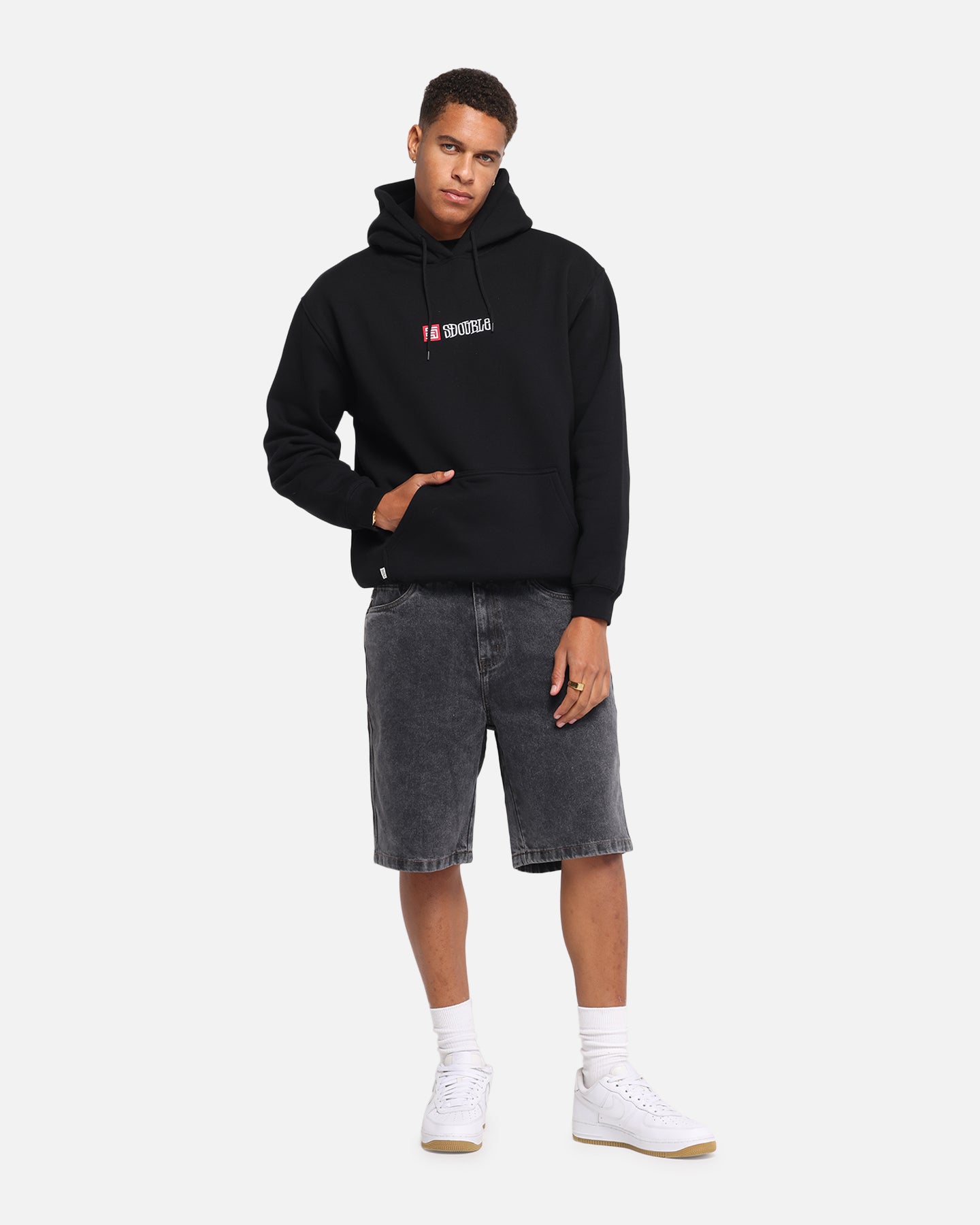 S Double S-Cube Block Hoodie Black、mySite、zt4zffjzw