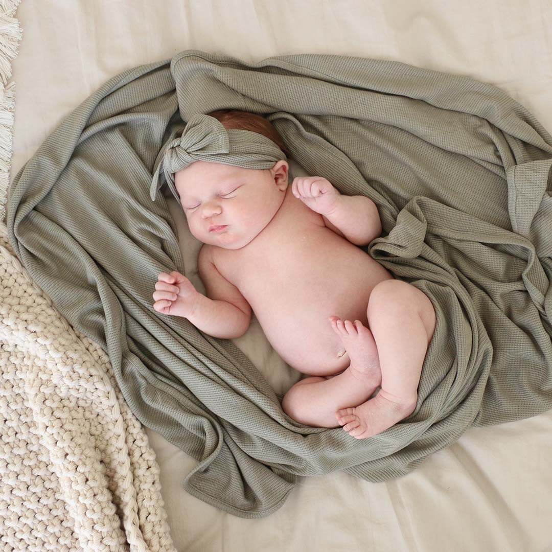  Eucalyptus Bamboo Waffle Oversized Swaddle Blanket、mySite、layawaytickets