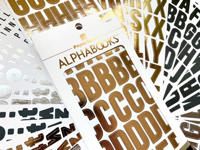  Alphabet Stickers - Alphabooks Classic Block、mySite、ghnorth