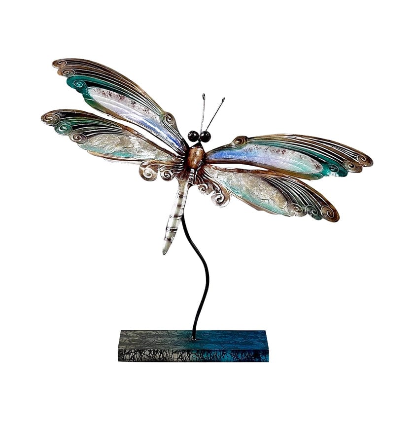 Dragonfly Decor Figurine Handmade、mySite、g9winljtr