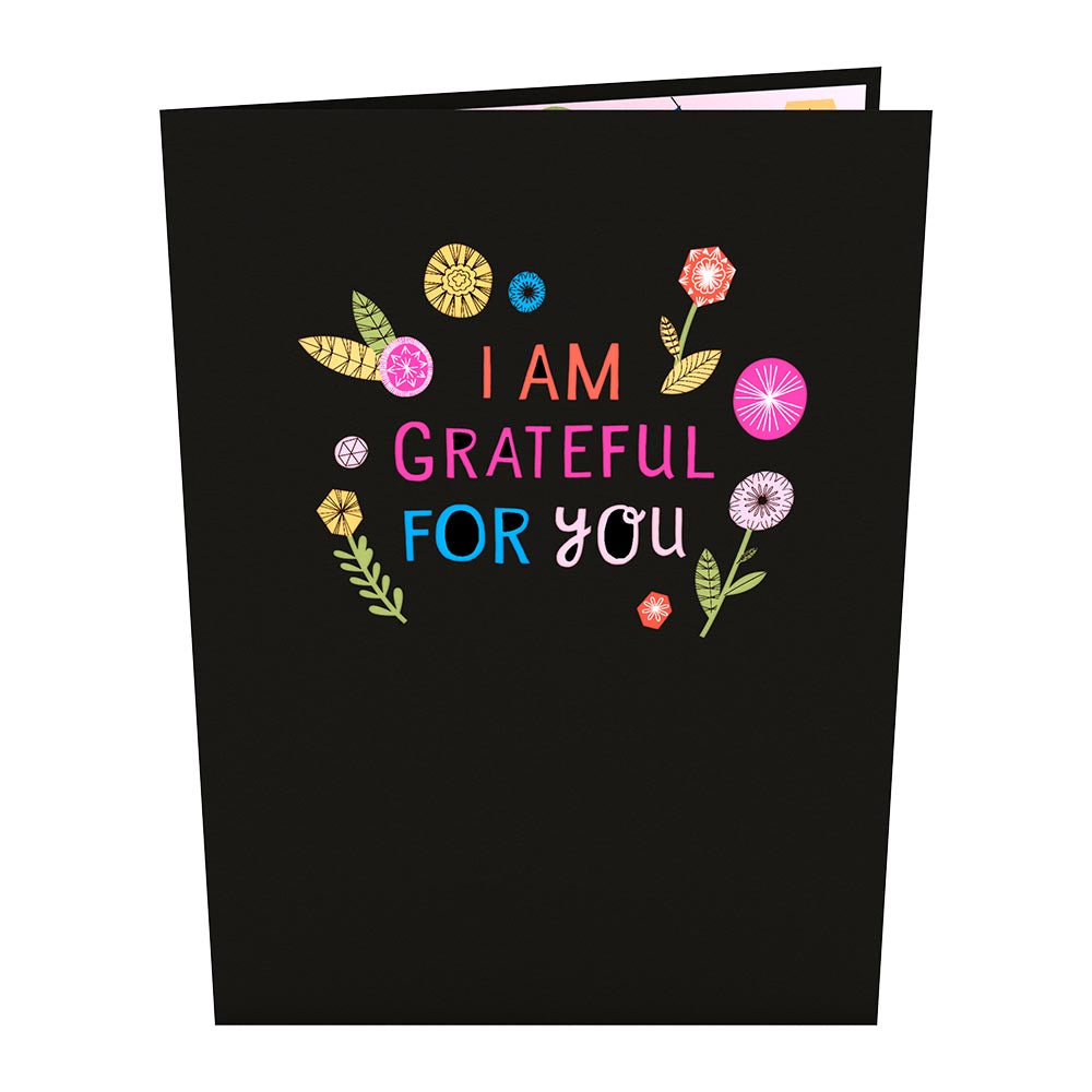 Grateful for Mom Pop-Up Card、mySite、solidvoid