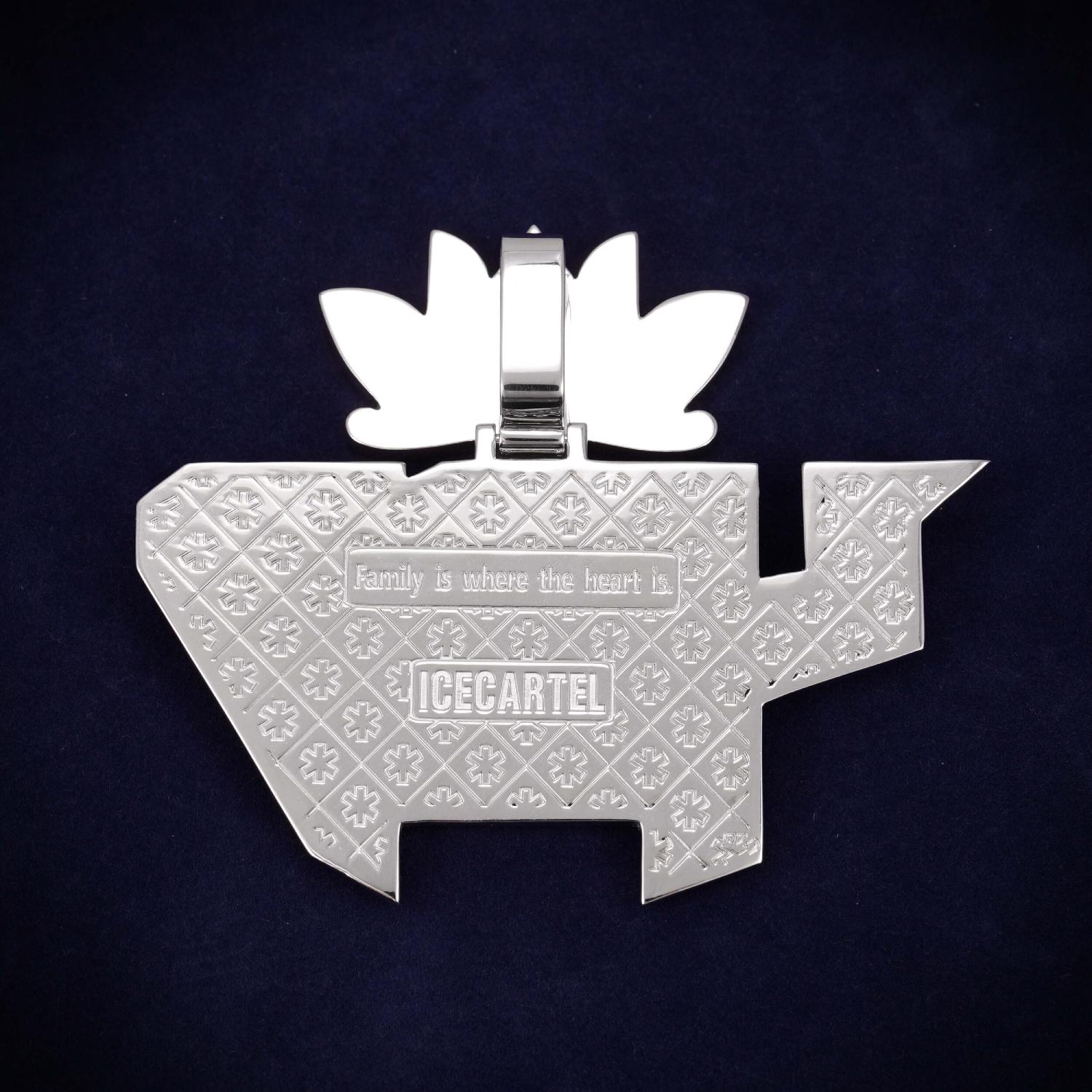 457 Custom Moissanite Pendant 14K Gold、mySite、hinf8tx79