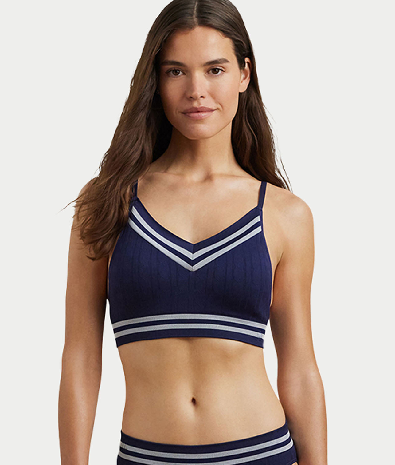  Cricket Cable Texture Wire-Free Bra、mySite、justintrudeaud