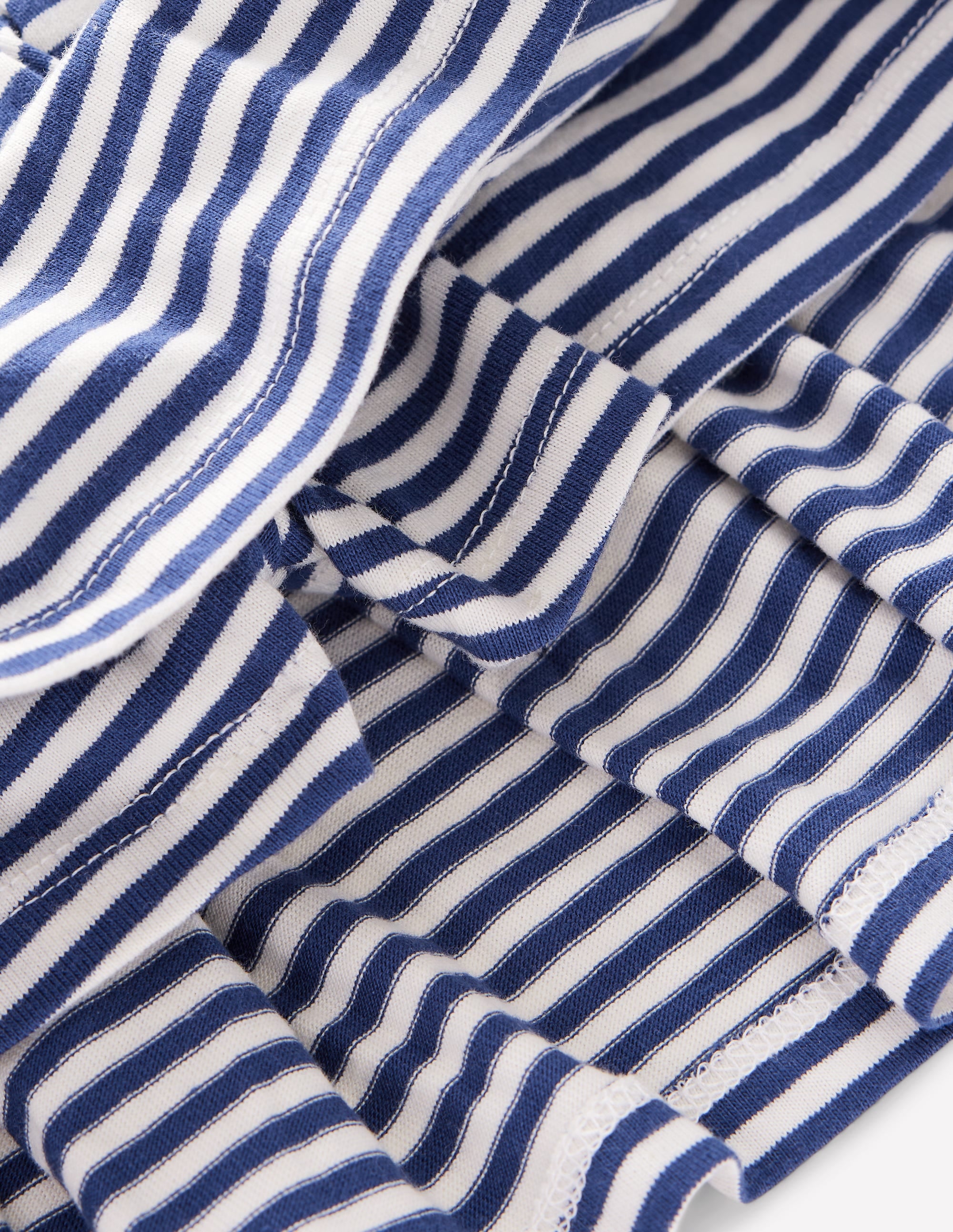  Pleated Jersey Skort-Starboard Ivory Stripe、mySite、ashleygrahame