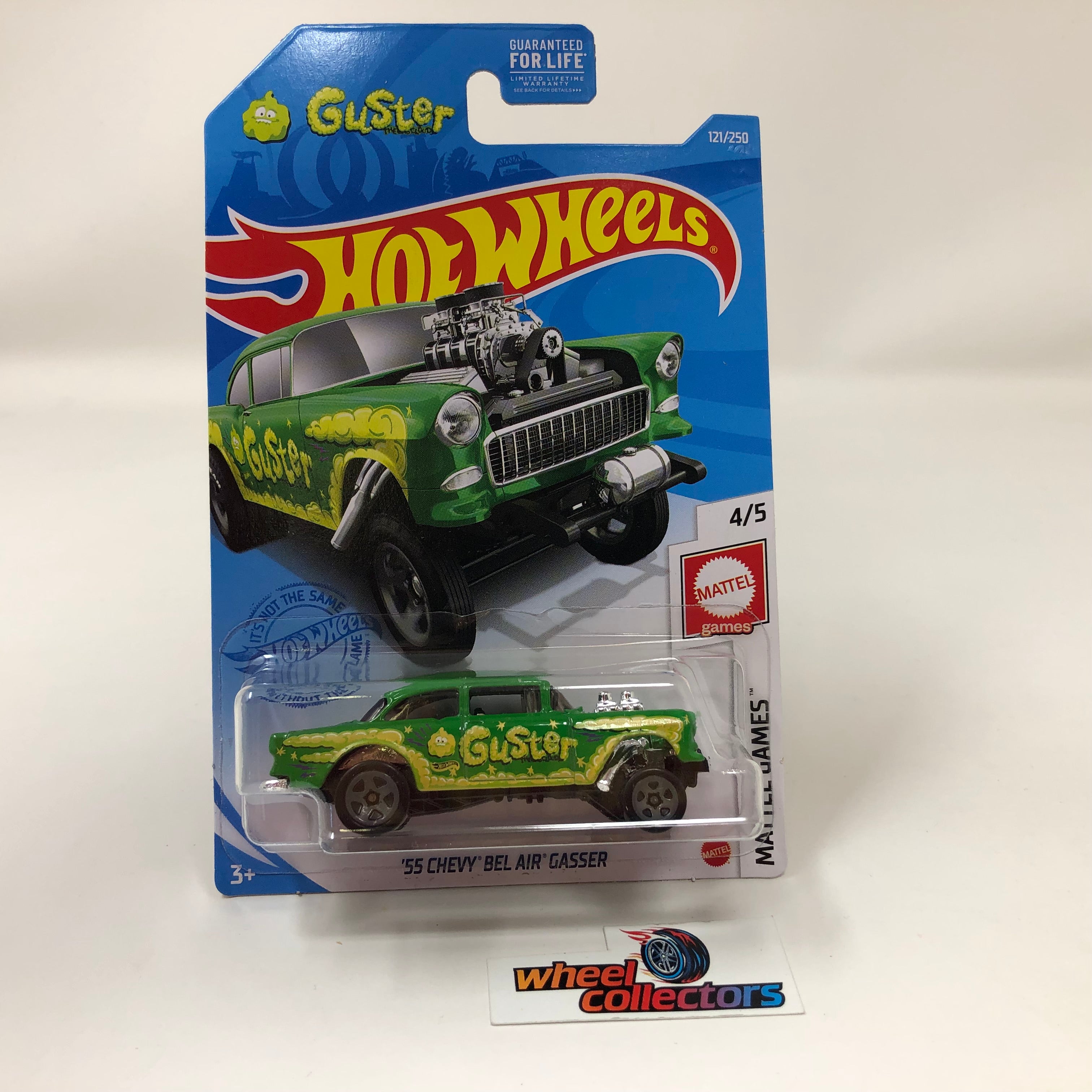 '55 Chevy Bel Air Gasser #121 * Green * 2021 Hot Wheels、mySite、hgirdovlk
