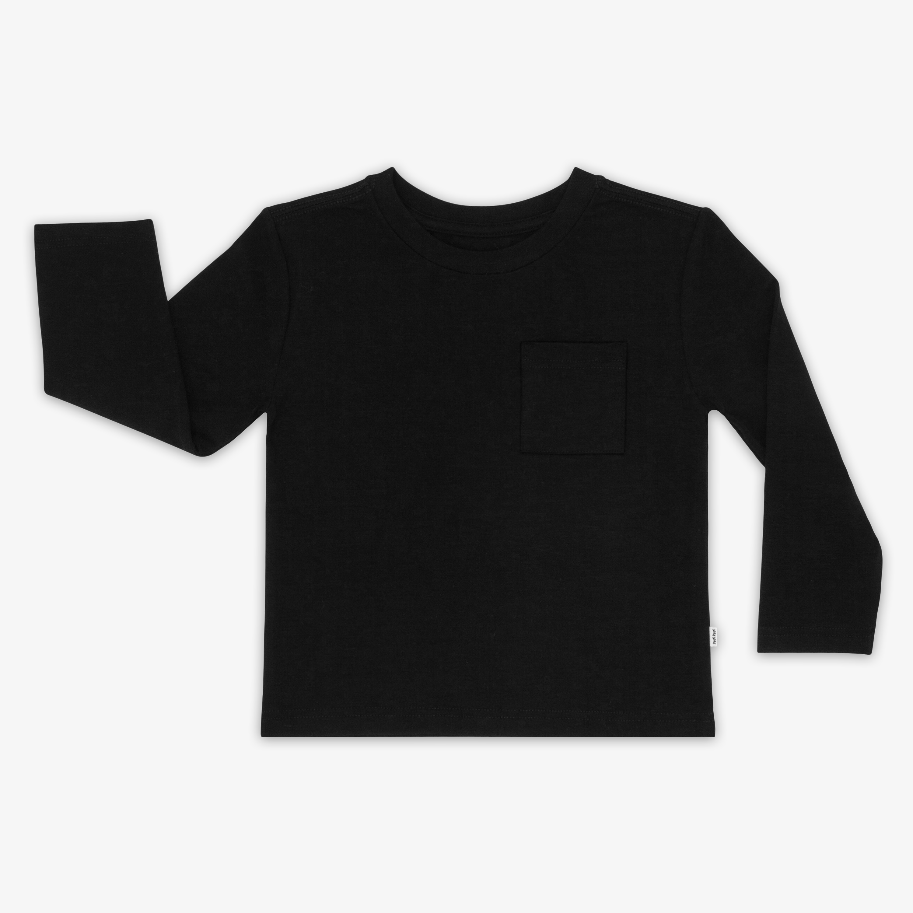  Black Long Sleeve Relaxed Pocket Tee、mySite、layawaytickets